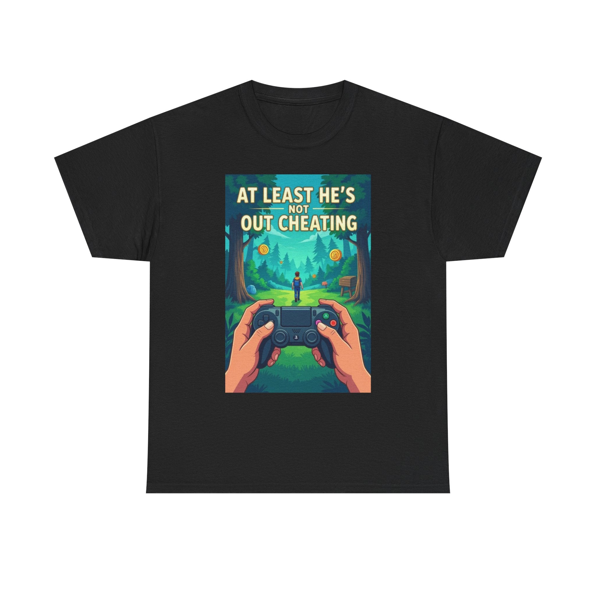 Not Out Cheating, Unisex Cotton Tee