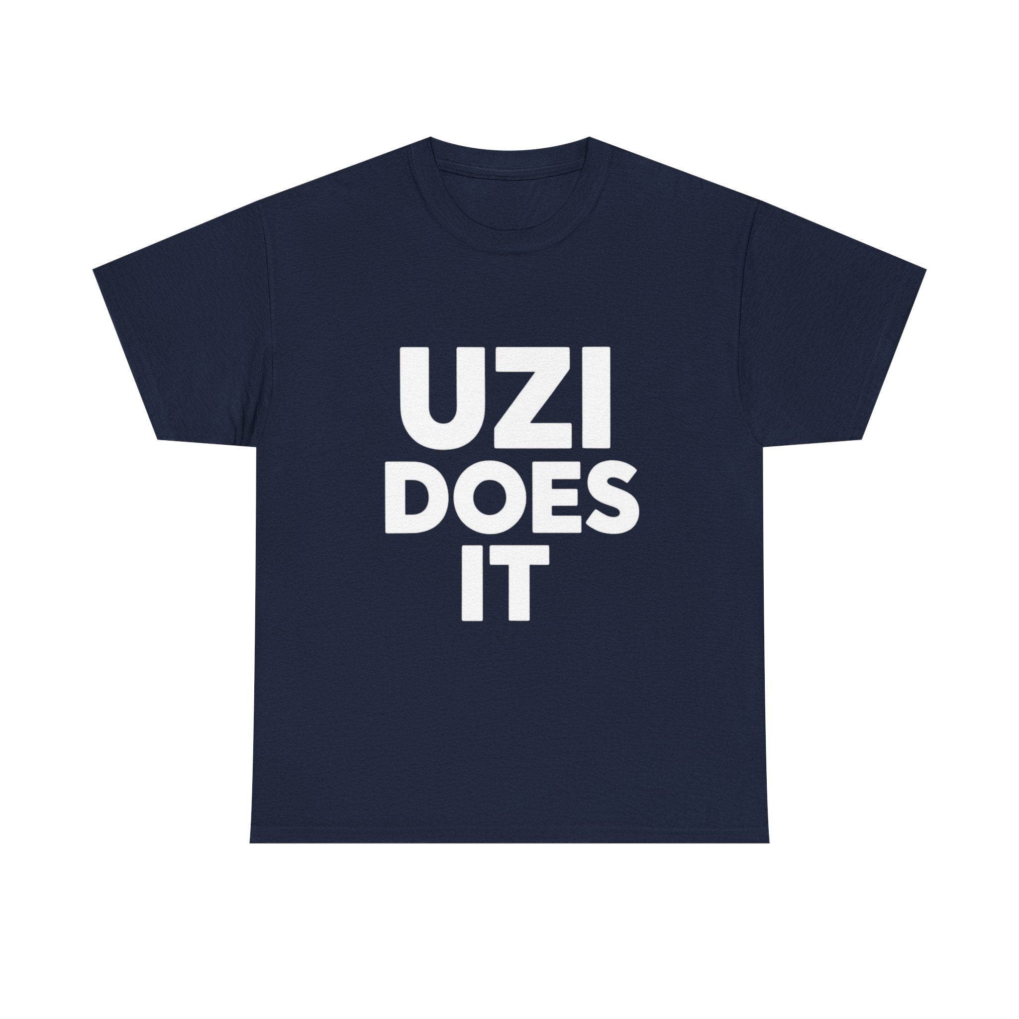 Uzi Does It, Cotton Tee