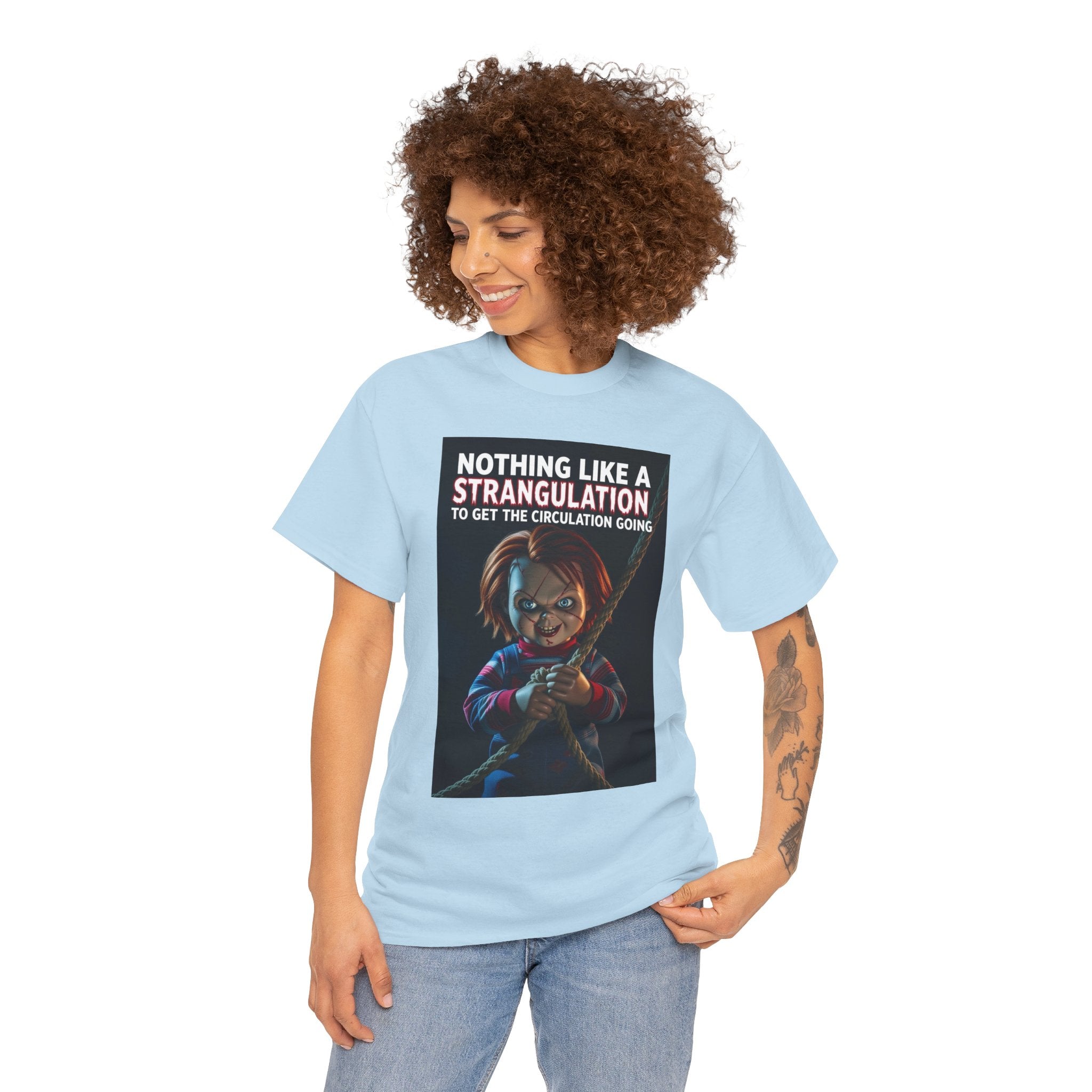 Chucky Strangulation Cotton Tee