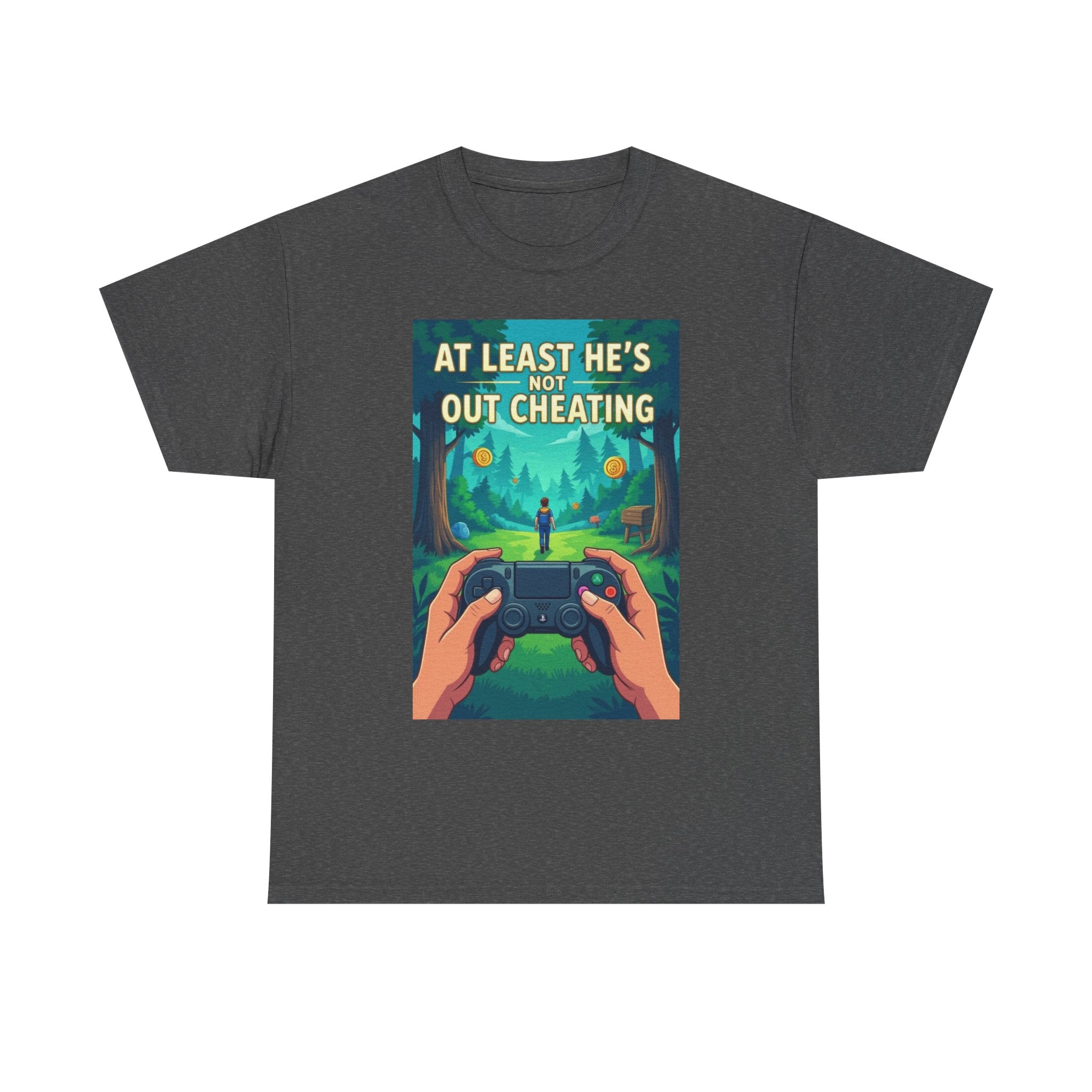 Not Out Cheating, Unisex Cotton Tee