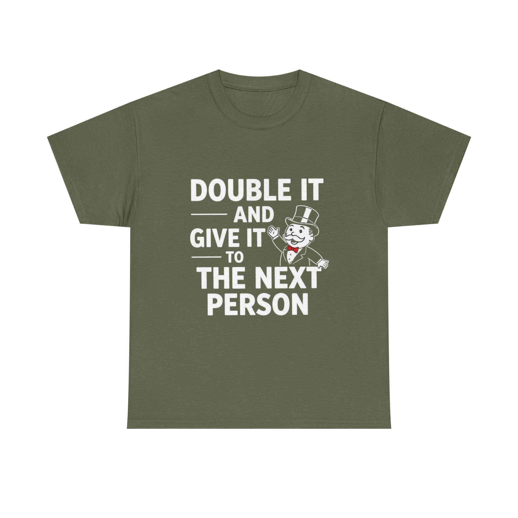 Double It, Unisex Cotton Tee