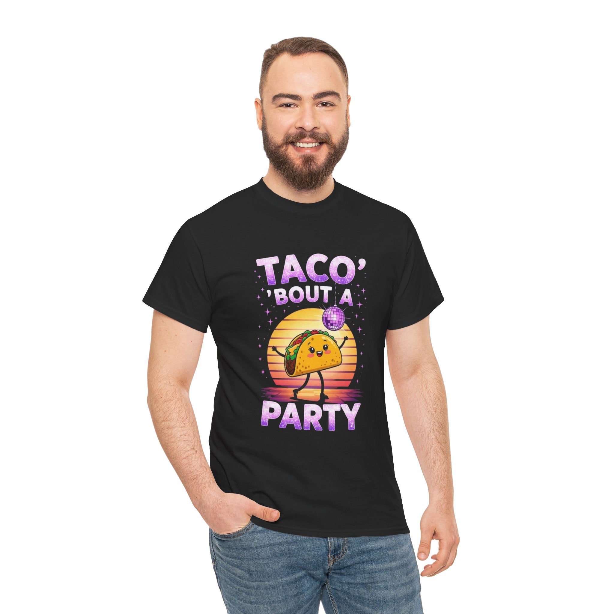 Taco Party, Unisex Cotton Tee