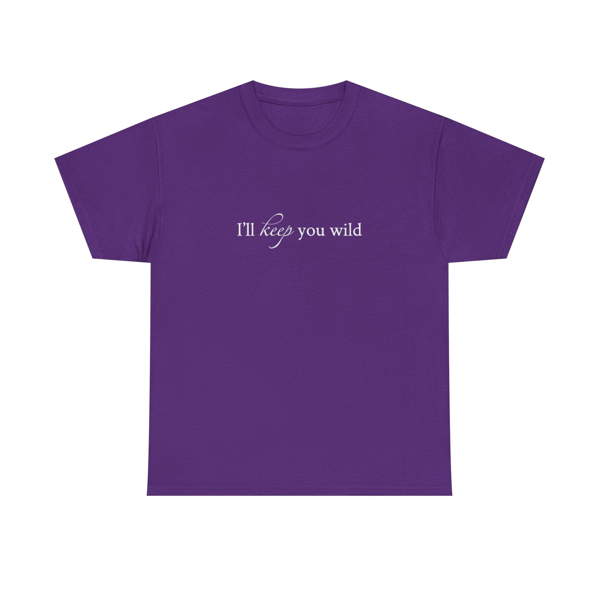 Wild, Unisex Cotton Tee