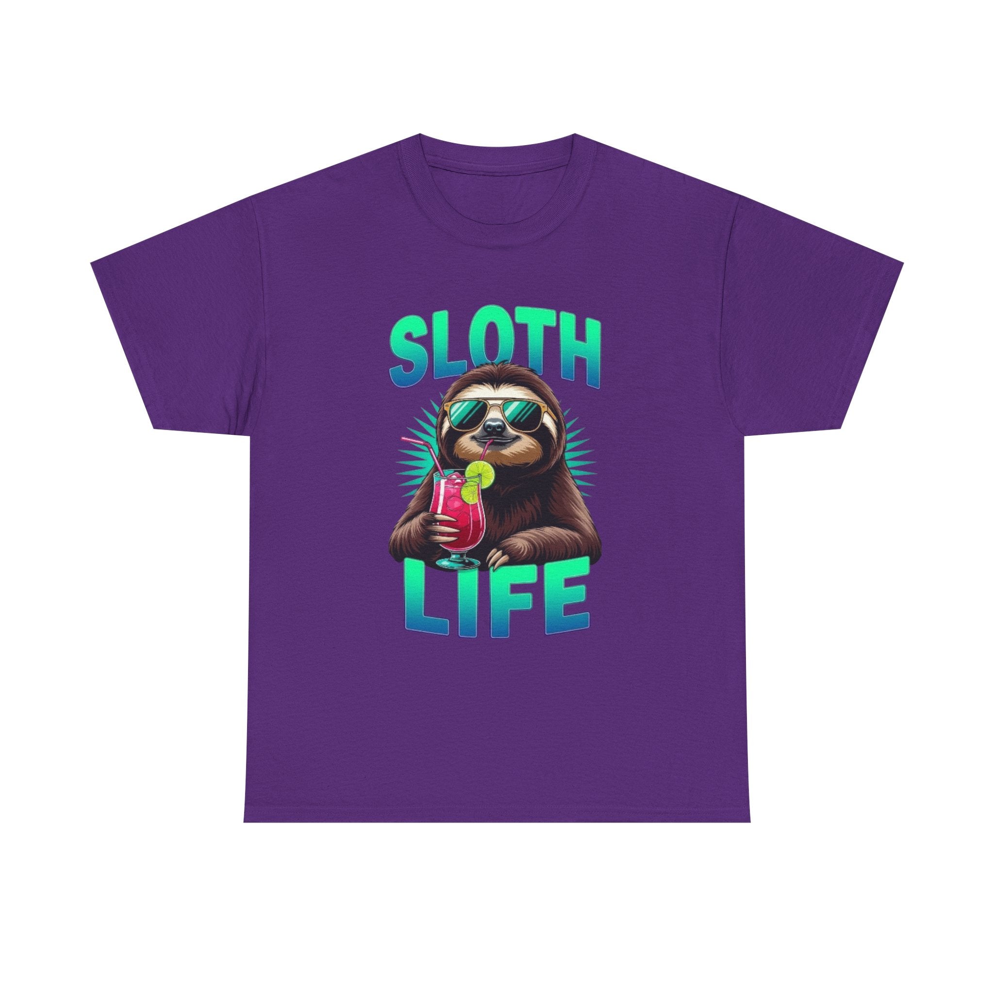 Sloth Life, Unisex  Cotton Tee