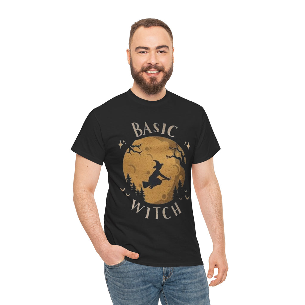 Basic Witch, Unisex Cotton Tee