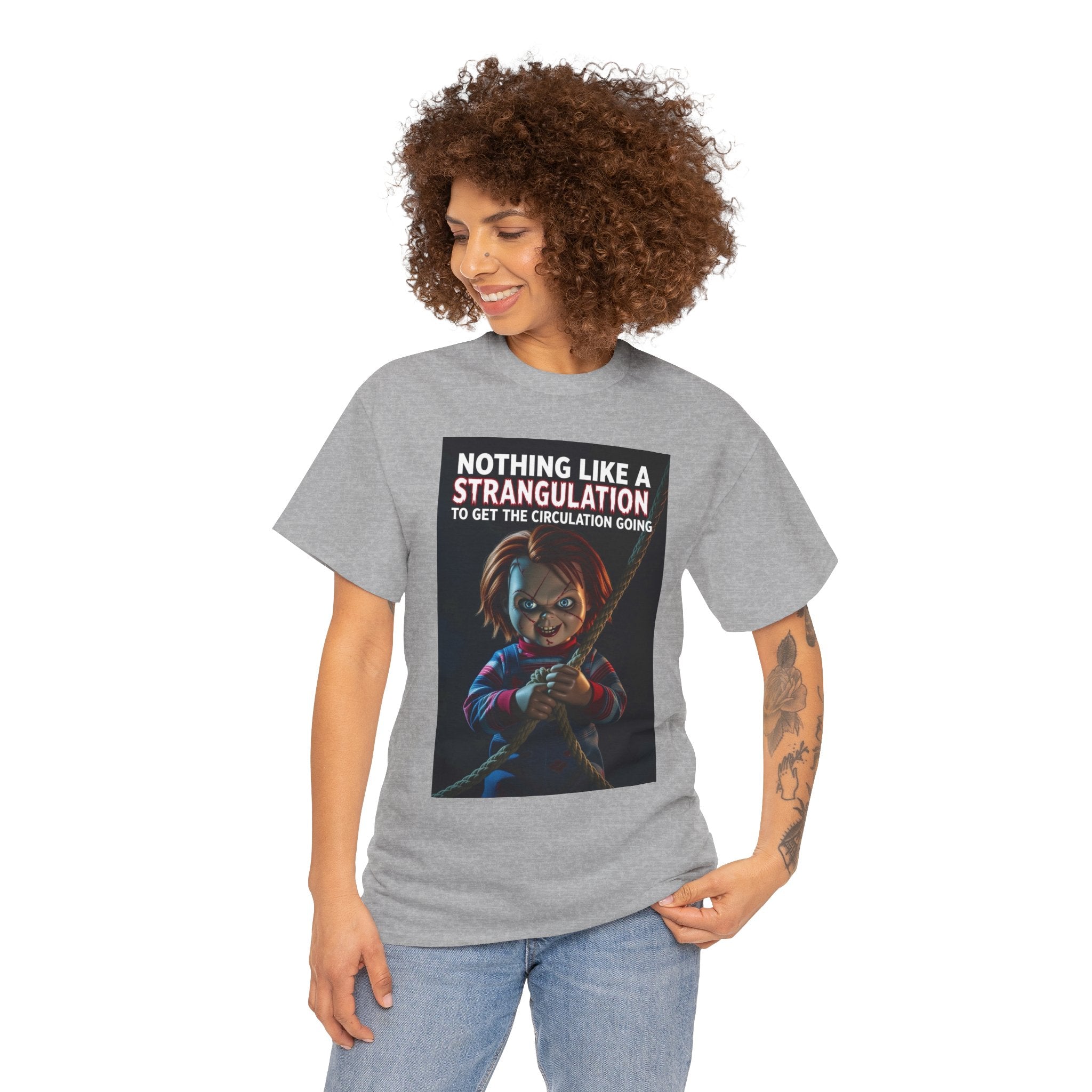 Chucky Strangulation Cotton Tee