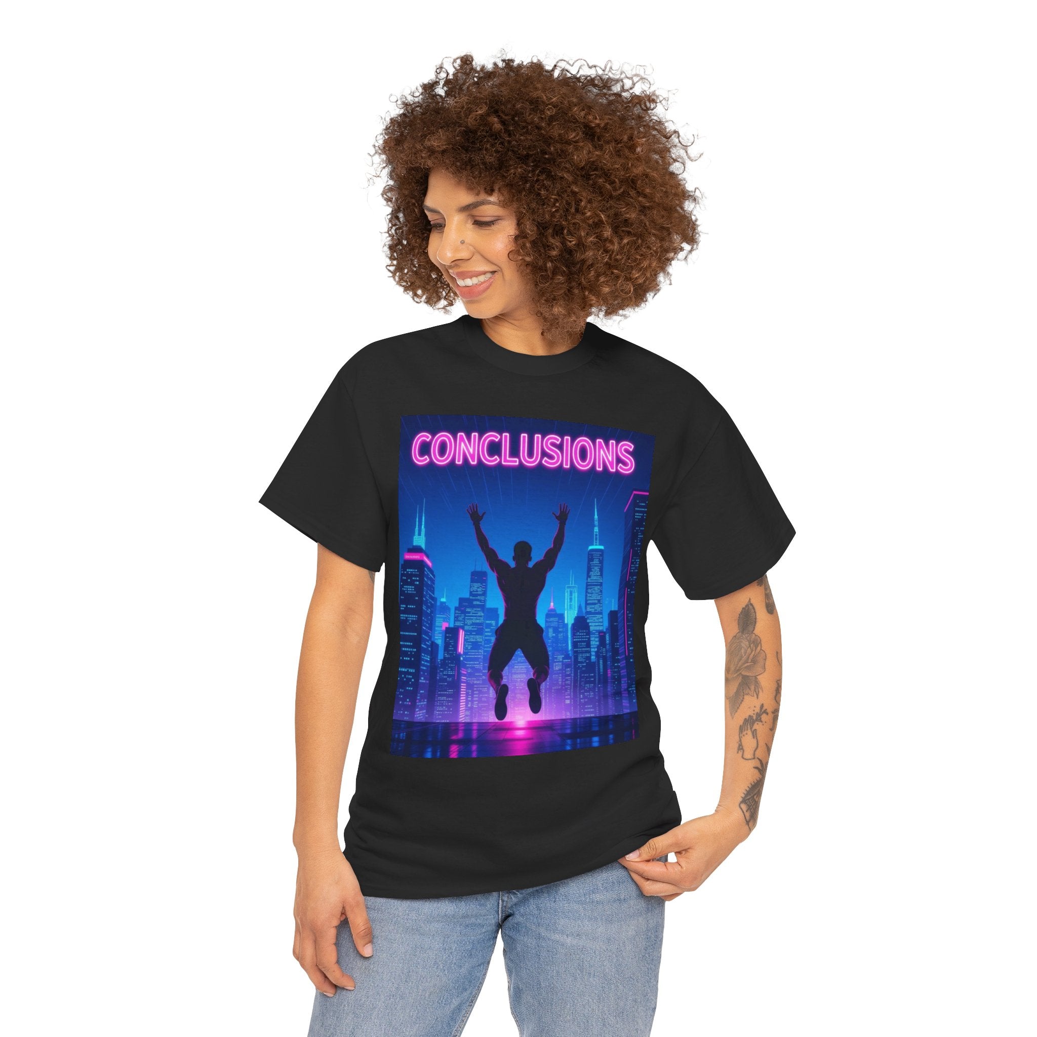 Jump to Conclusions, Unisex Cotton Tee
