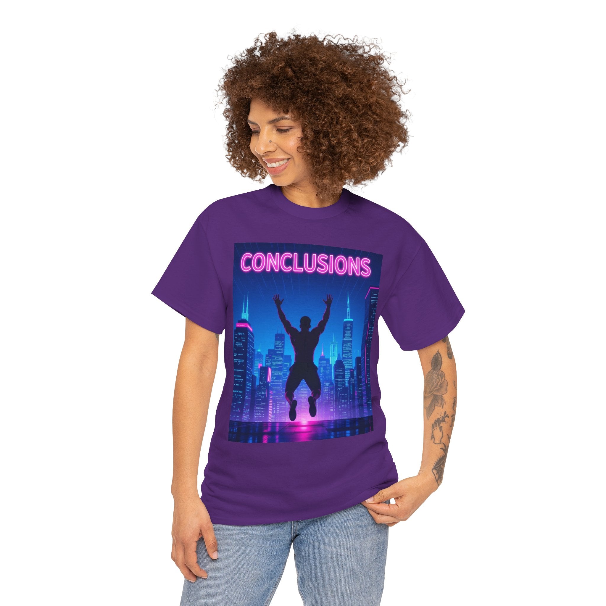 Jump to Conclusions, Unisex Cotton Tee