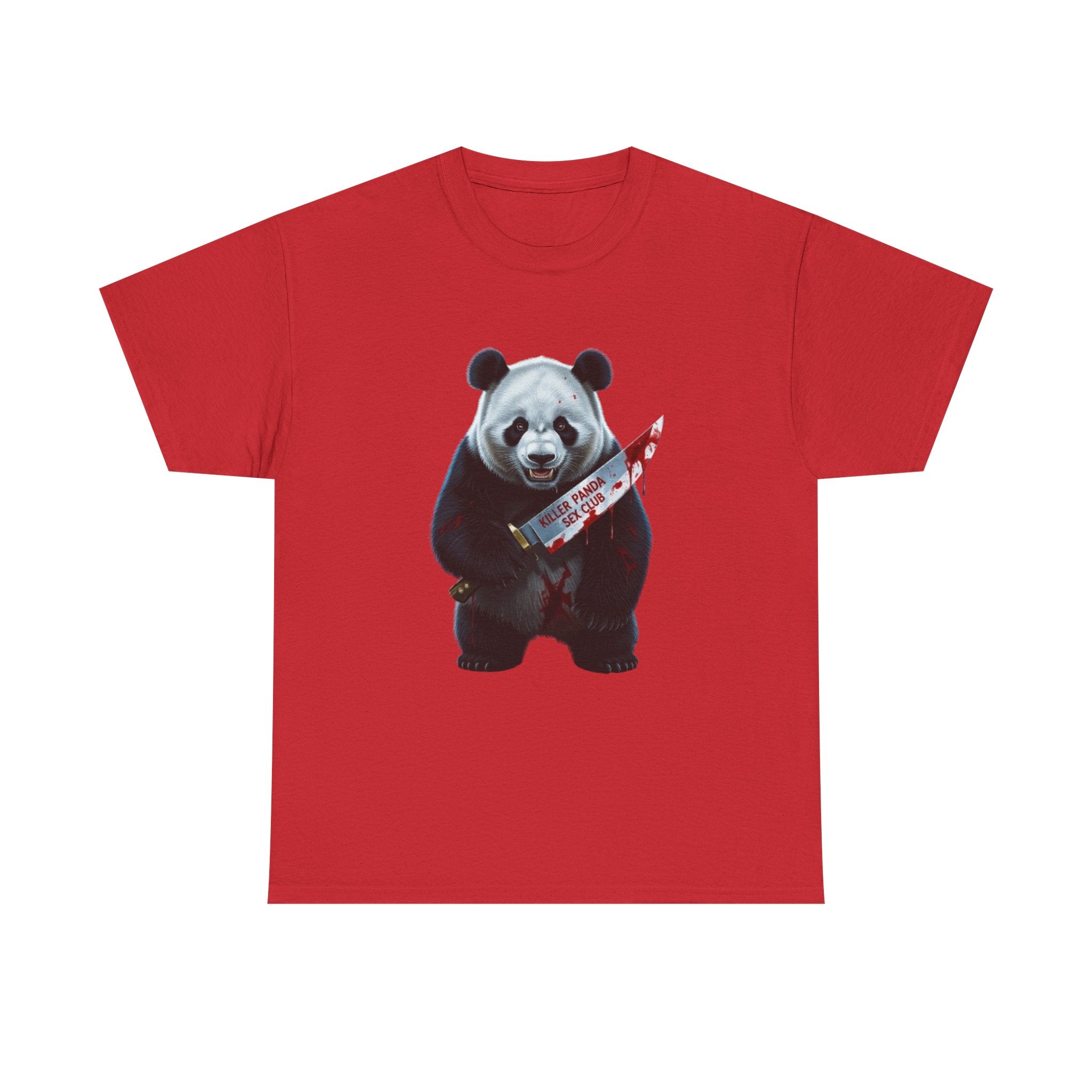 Killer Panda, Unisex Cotton Tee
