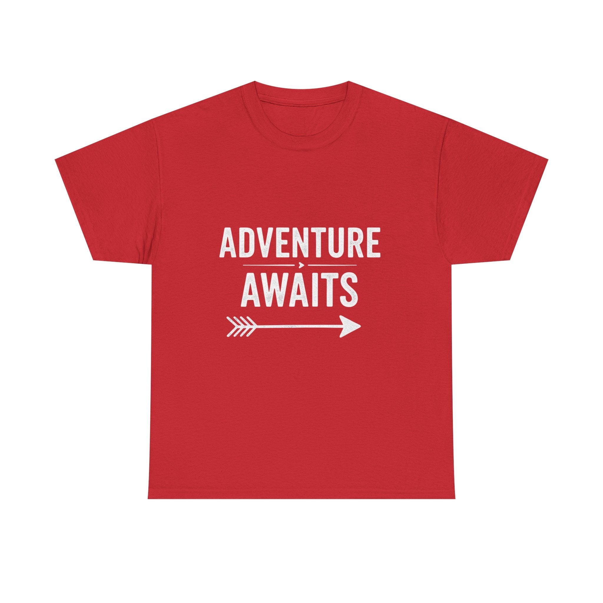 Adventure Awaits, Unisex Cotton Tee