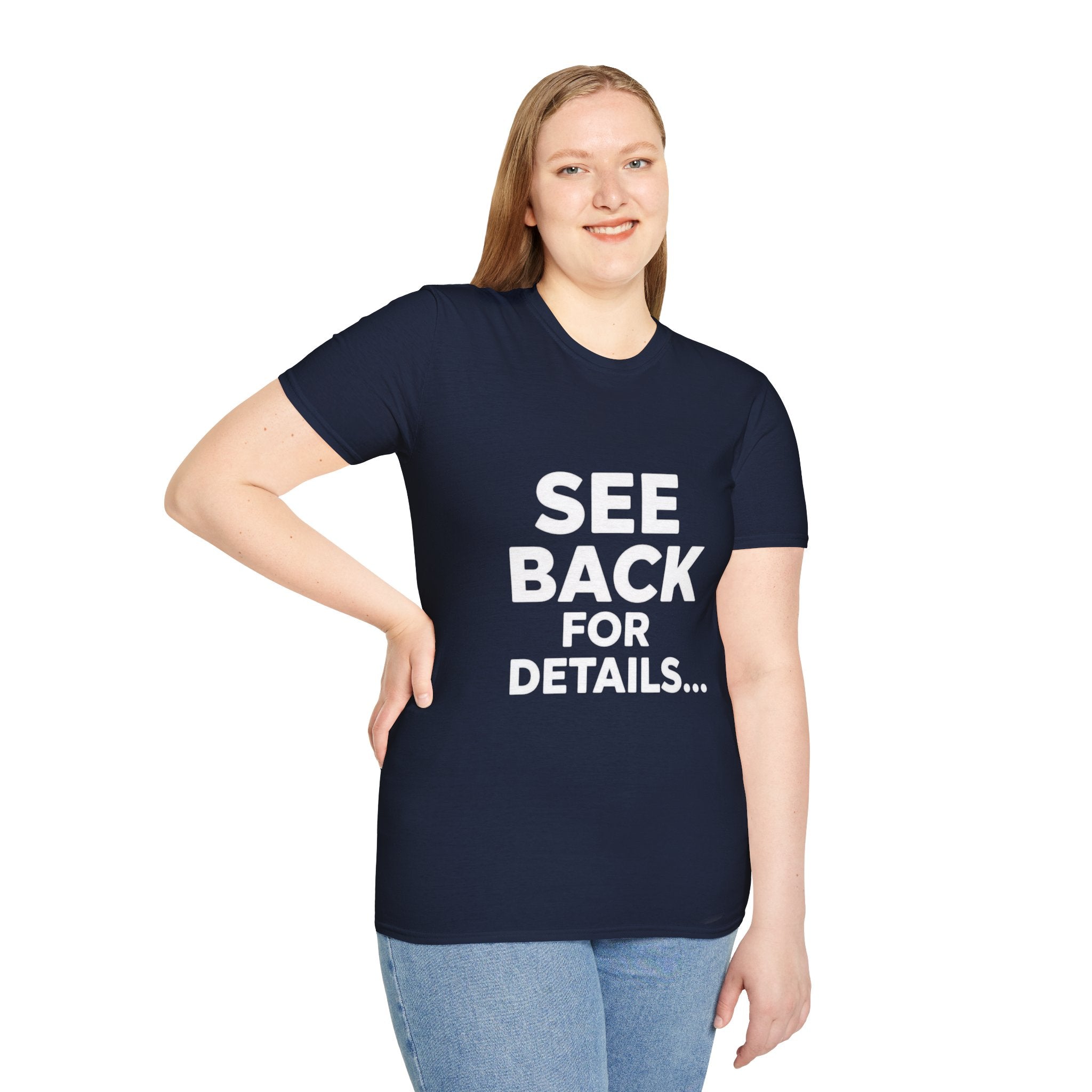Fu*k Off - Front and Back Printed, Cotton Tee (Soft style)