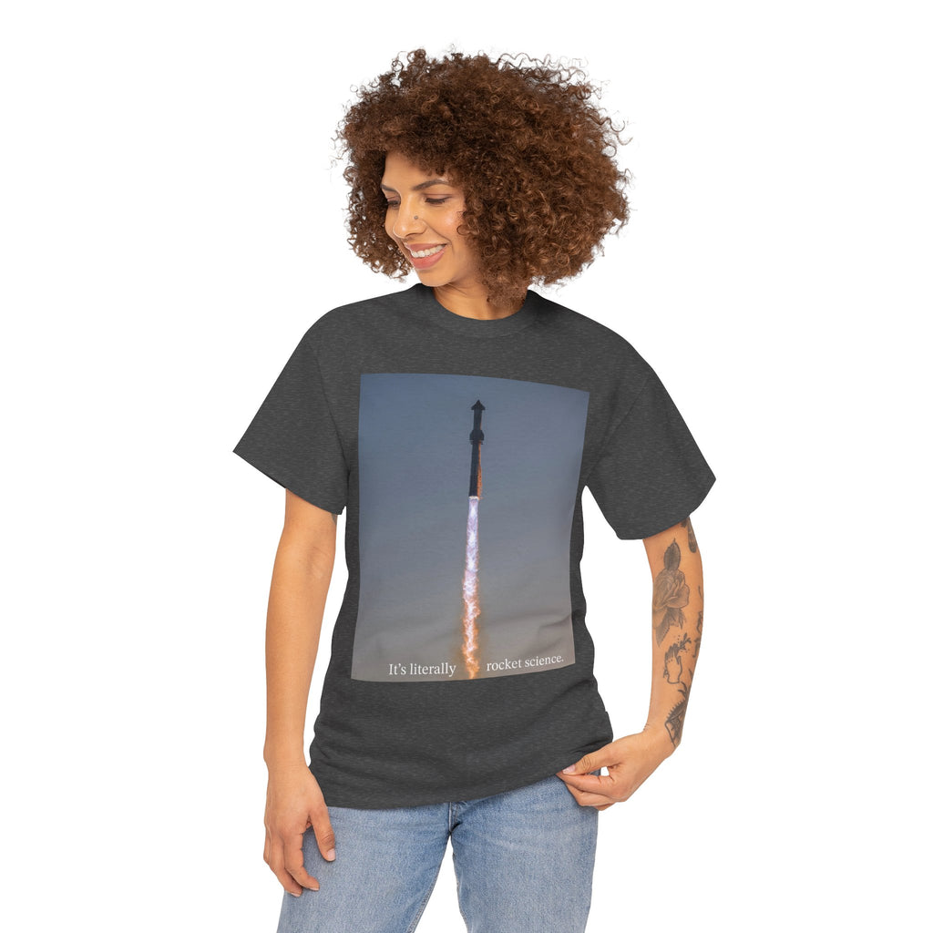 It’s Literally Rocket Science, Unisex Cotton Tee