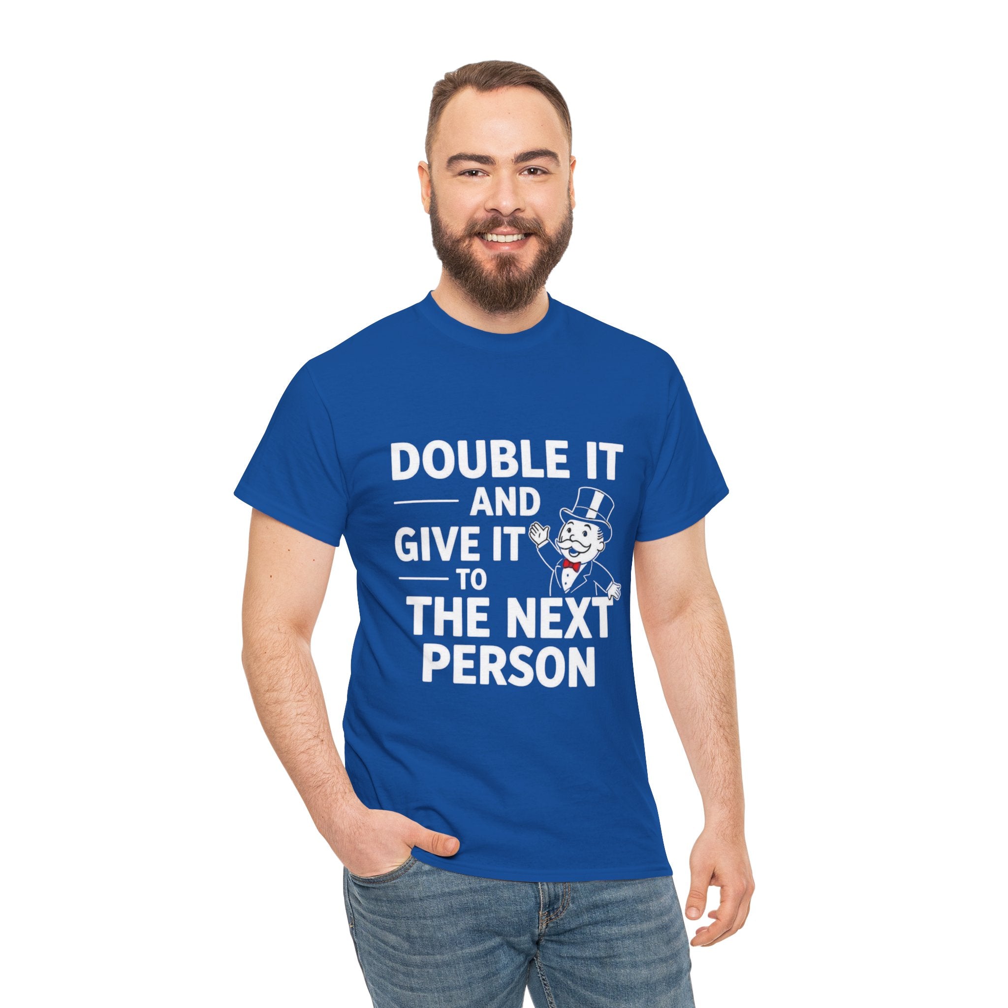 Double It, Unisex Cotton Tee