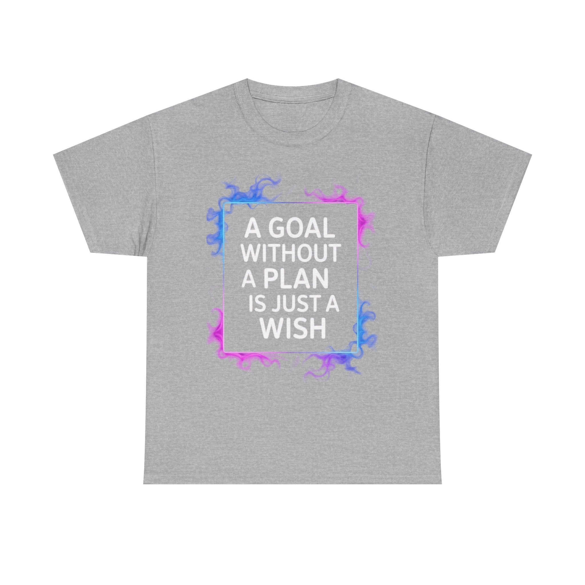 A Goal Without a Plan, Unisex Cotton Tee