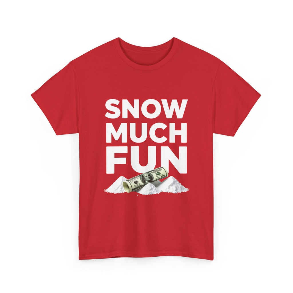 Snow Much Fun, Unisex Cotton Tee