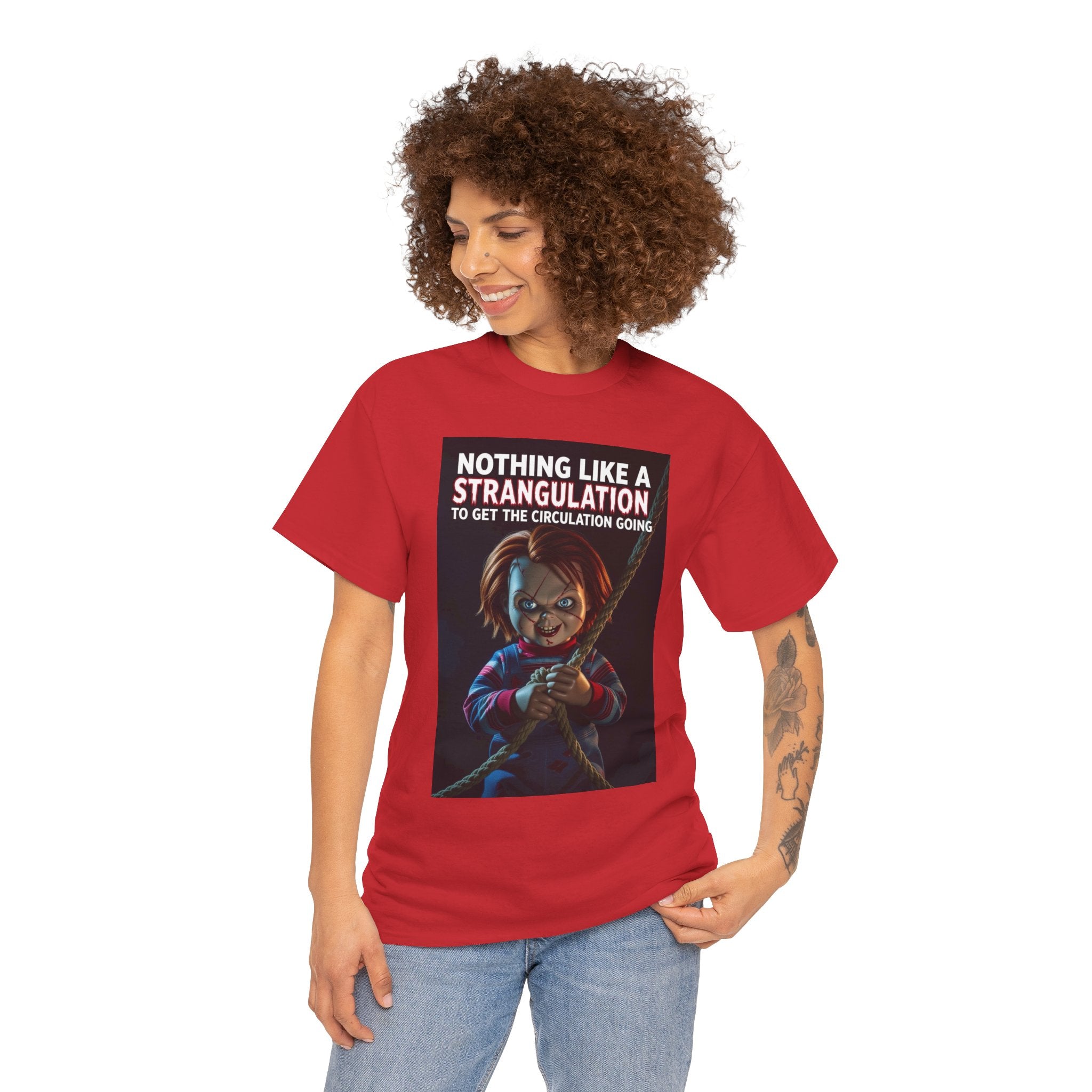 Chucky Strangulation Cotton Tee