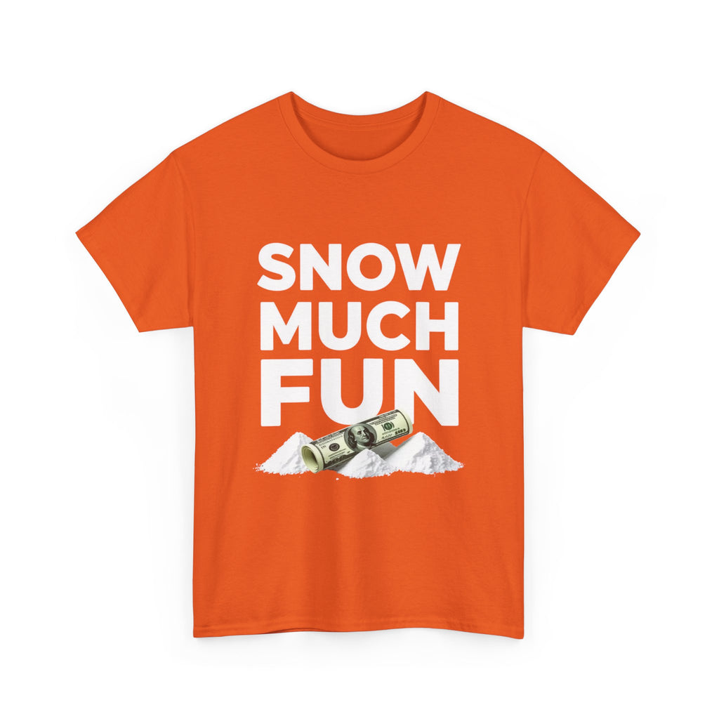 Snow Much Fun, Unisex Cotton Tee