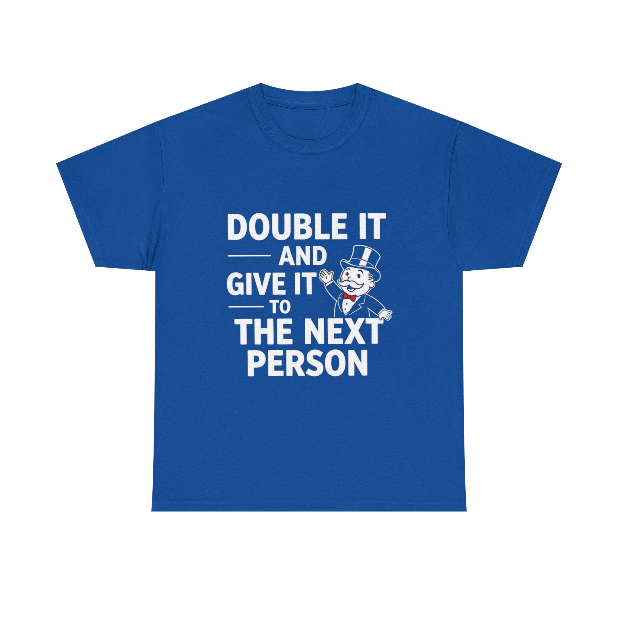 Double It, Unisex Cotton Tee