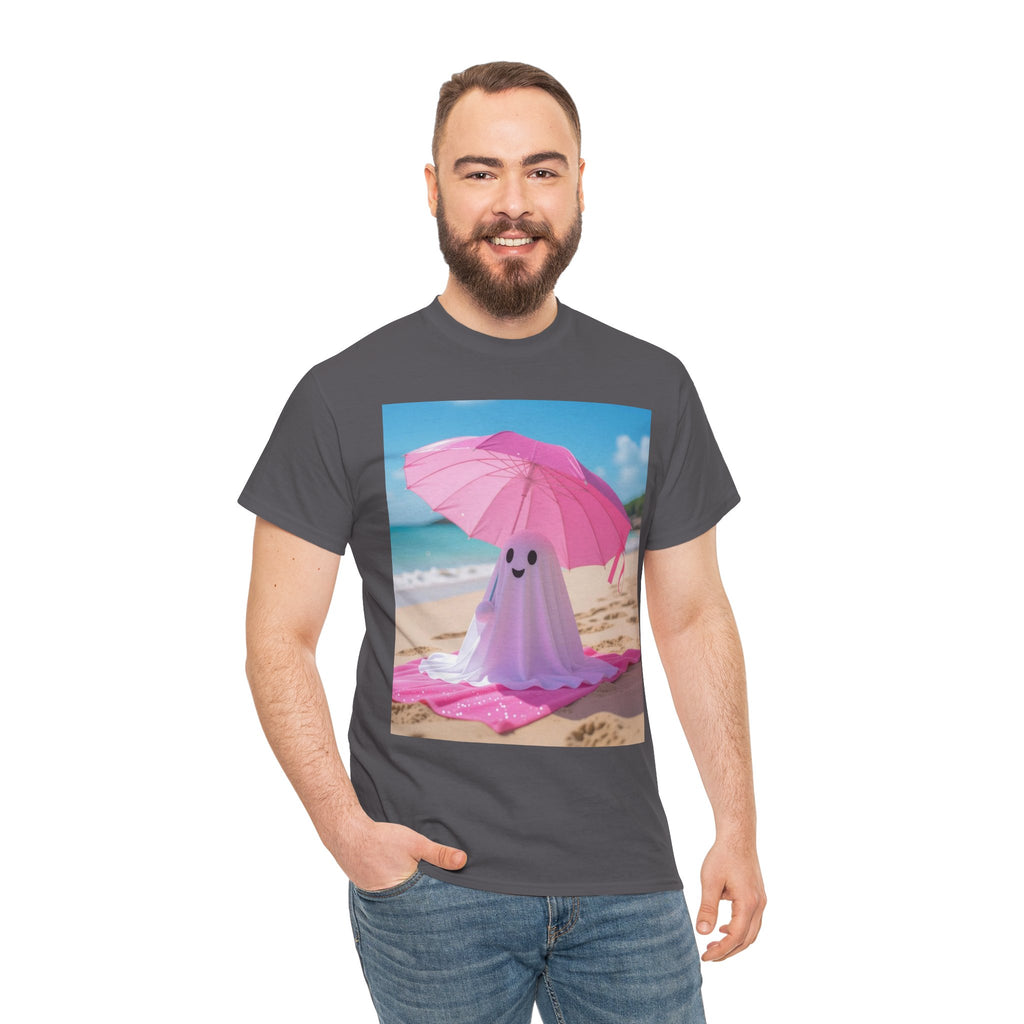 Beach Ghost, Unisex Cotton Tee