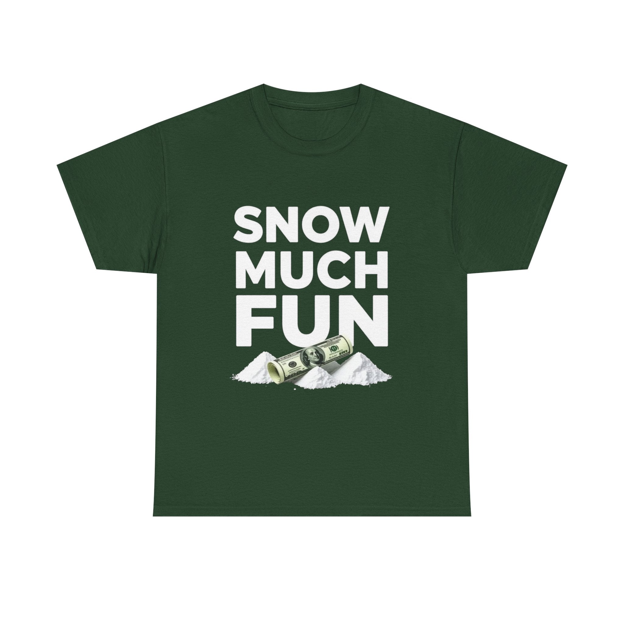 Snow Much Fun, Unisex Cotton Tee