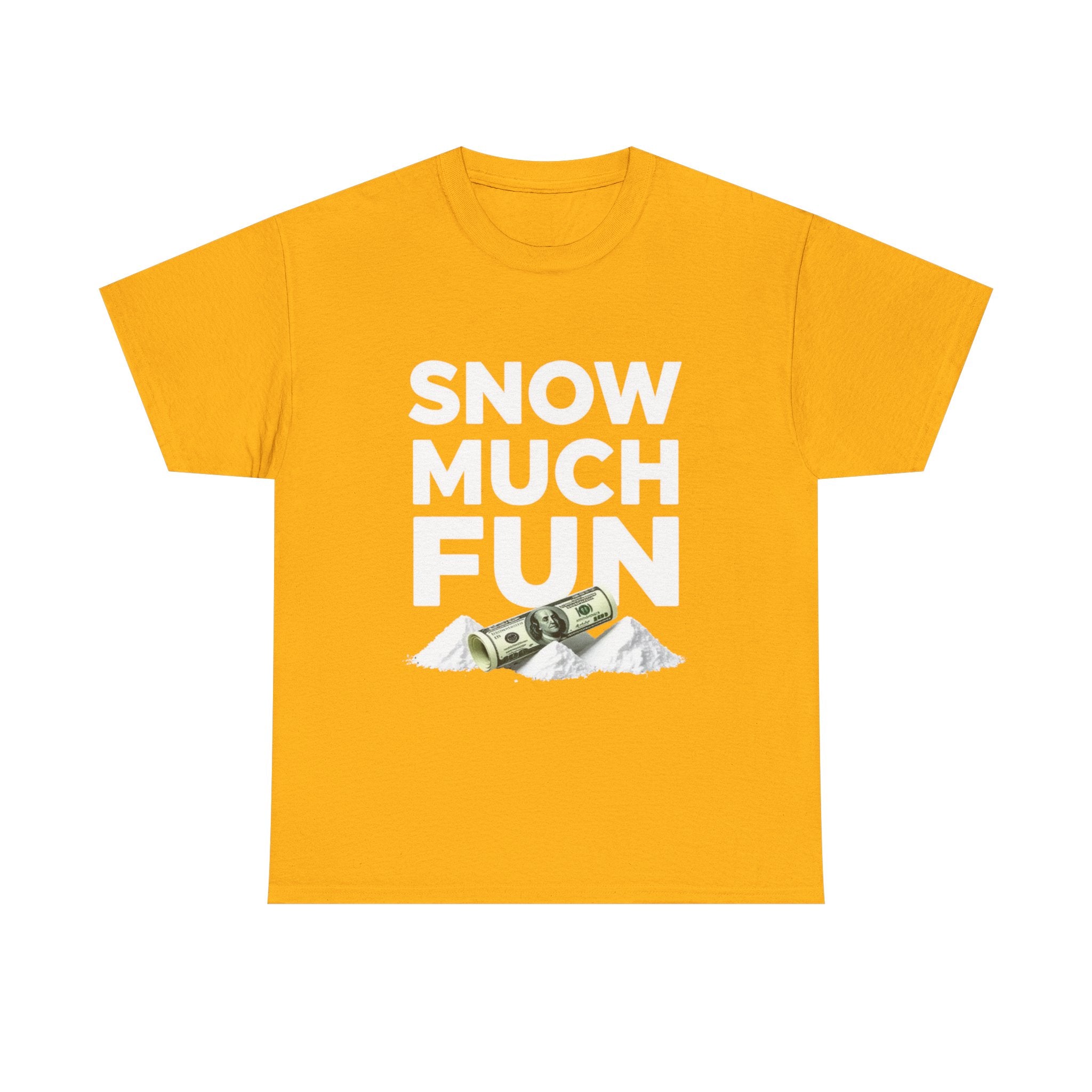 Snow Much Fun, Unisex Cotton Tee
