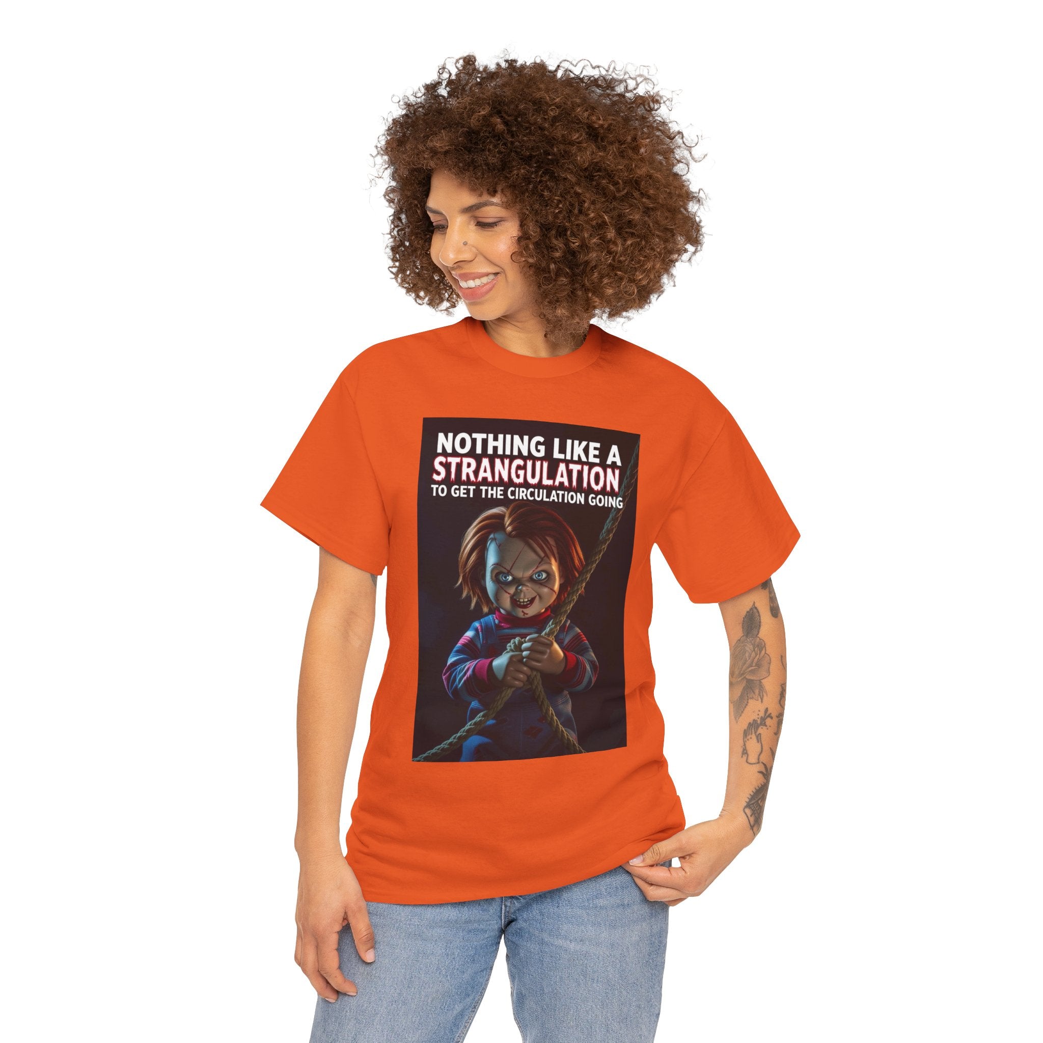 Chucky Strangulation Cotton Tee