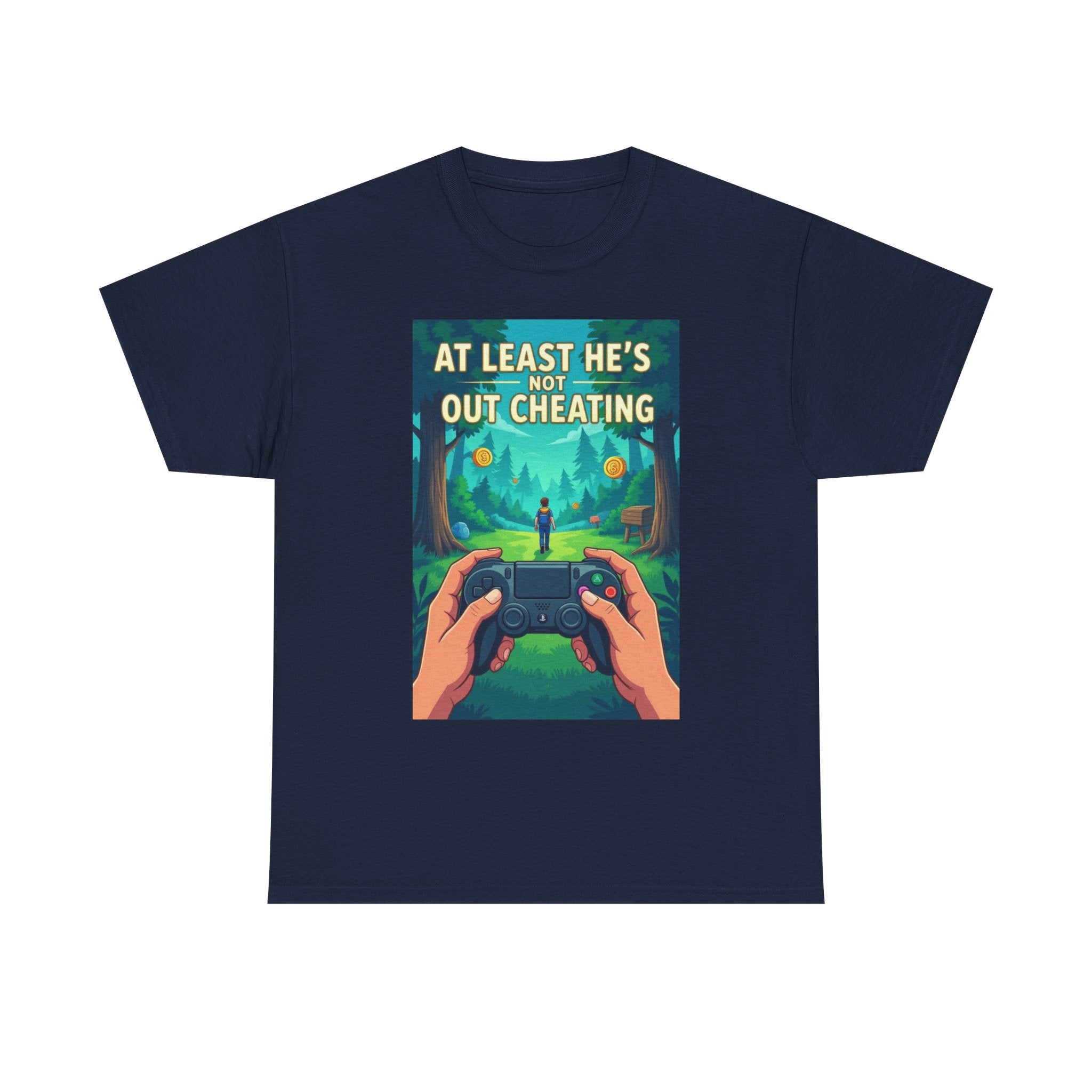 Not Out Cheating, Unisex Cotton Tee