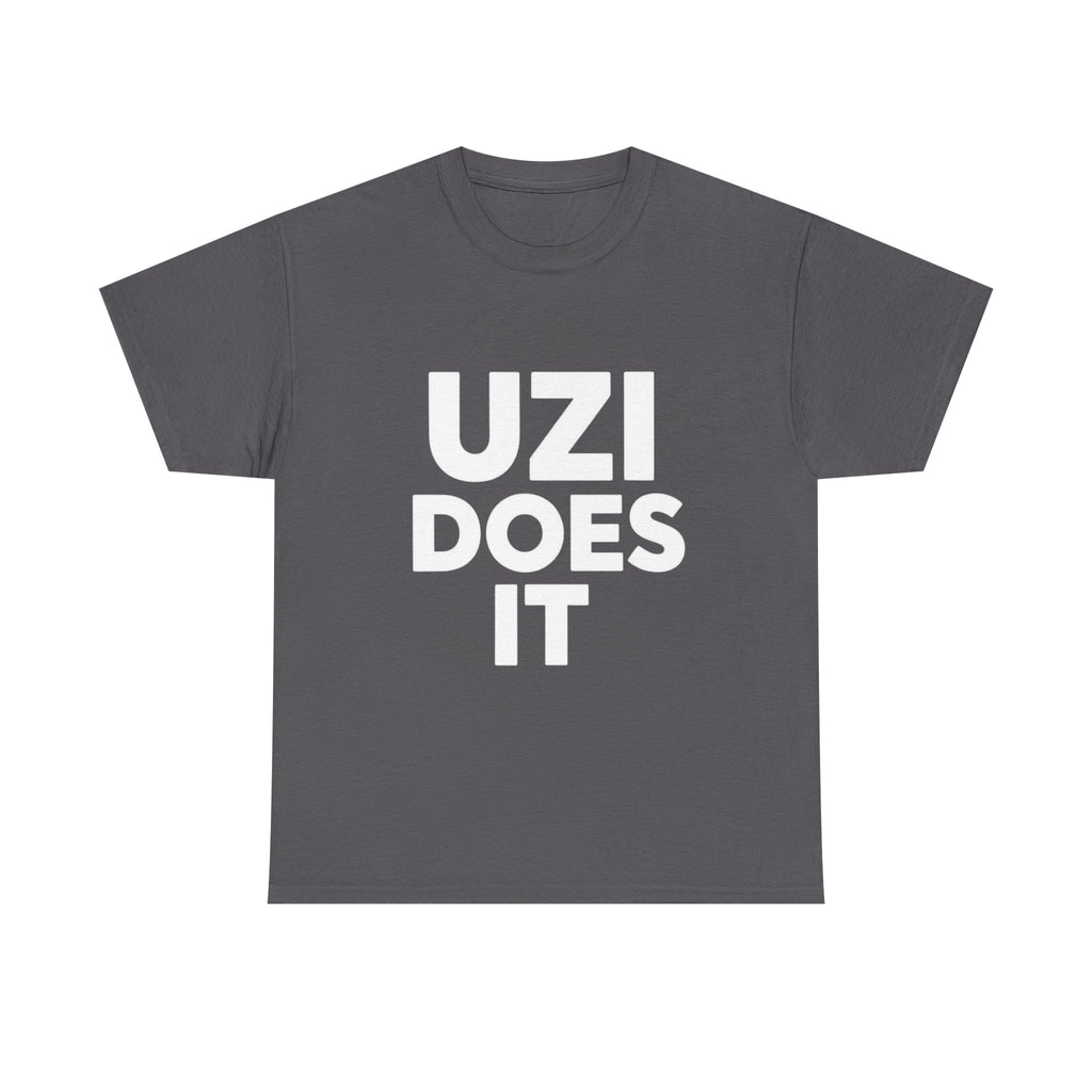 Uzi Does It, Cotton Tee