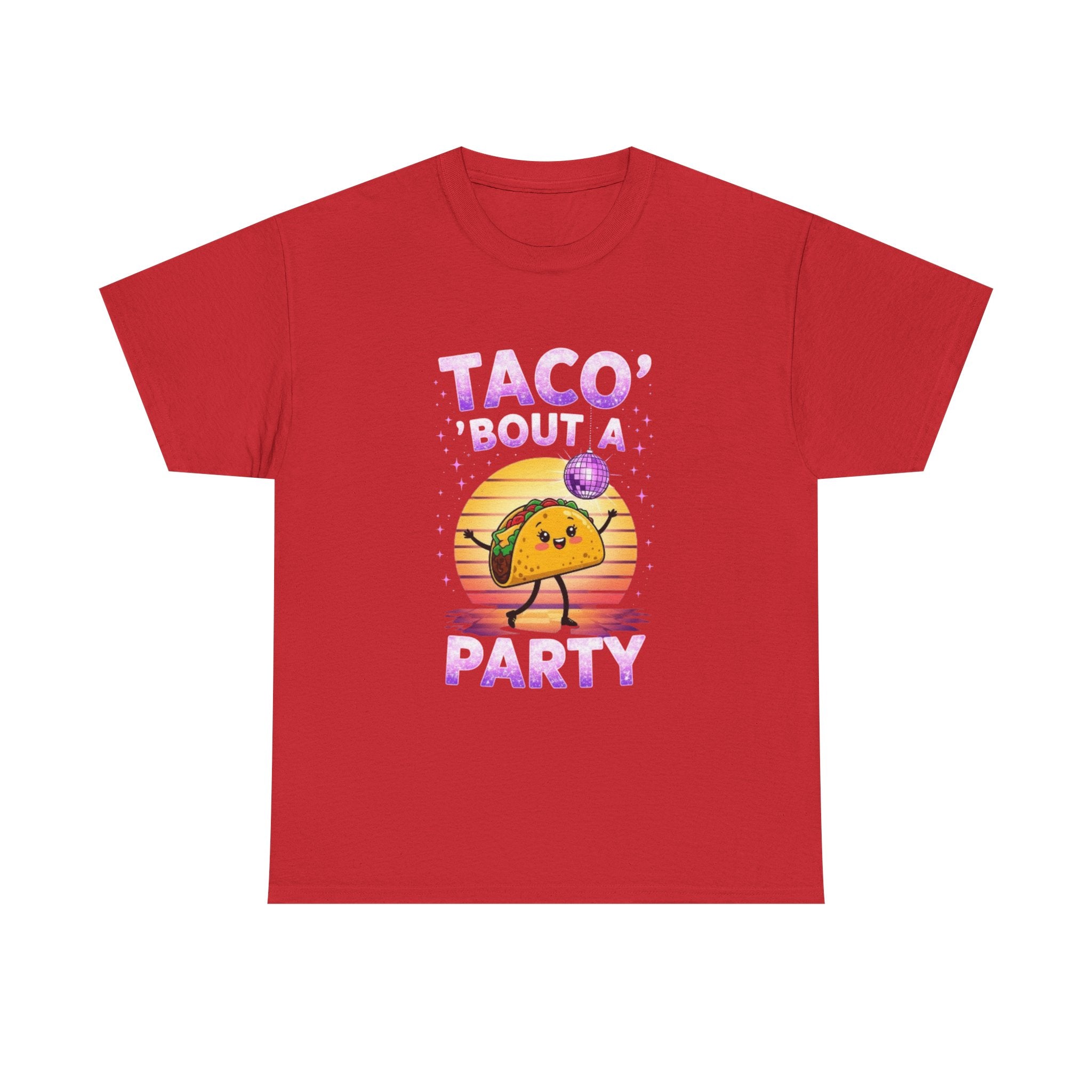 Taco Party, Unisex Cotton Tee
