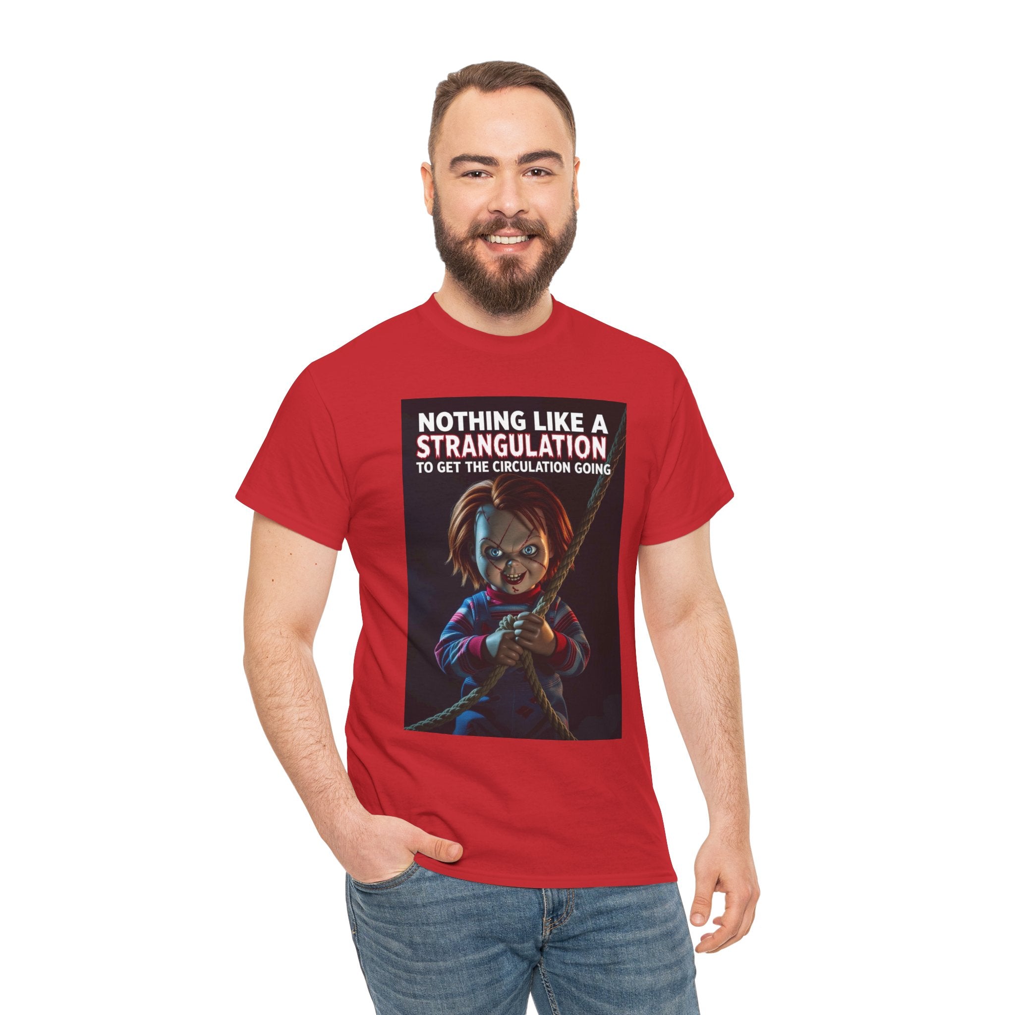 Chucky Strangulation Cotton Tee