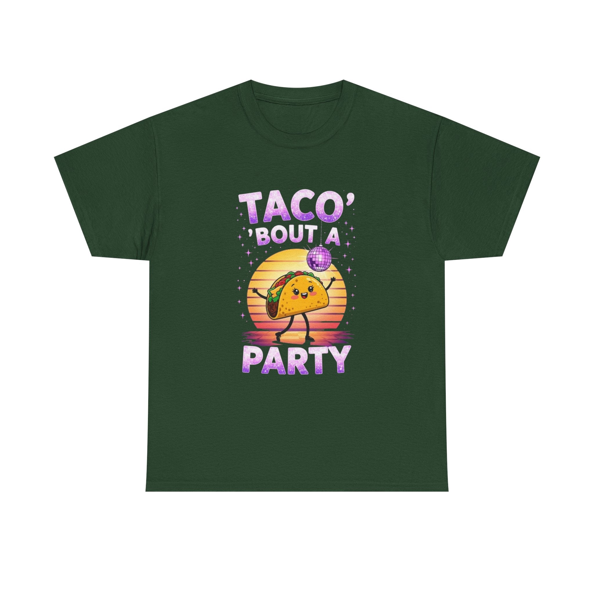 Taco Party, Unisex Cotton Tee