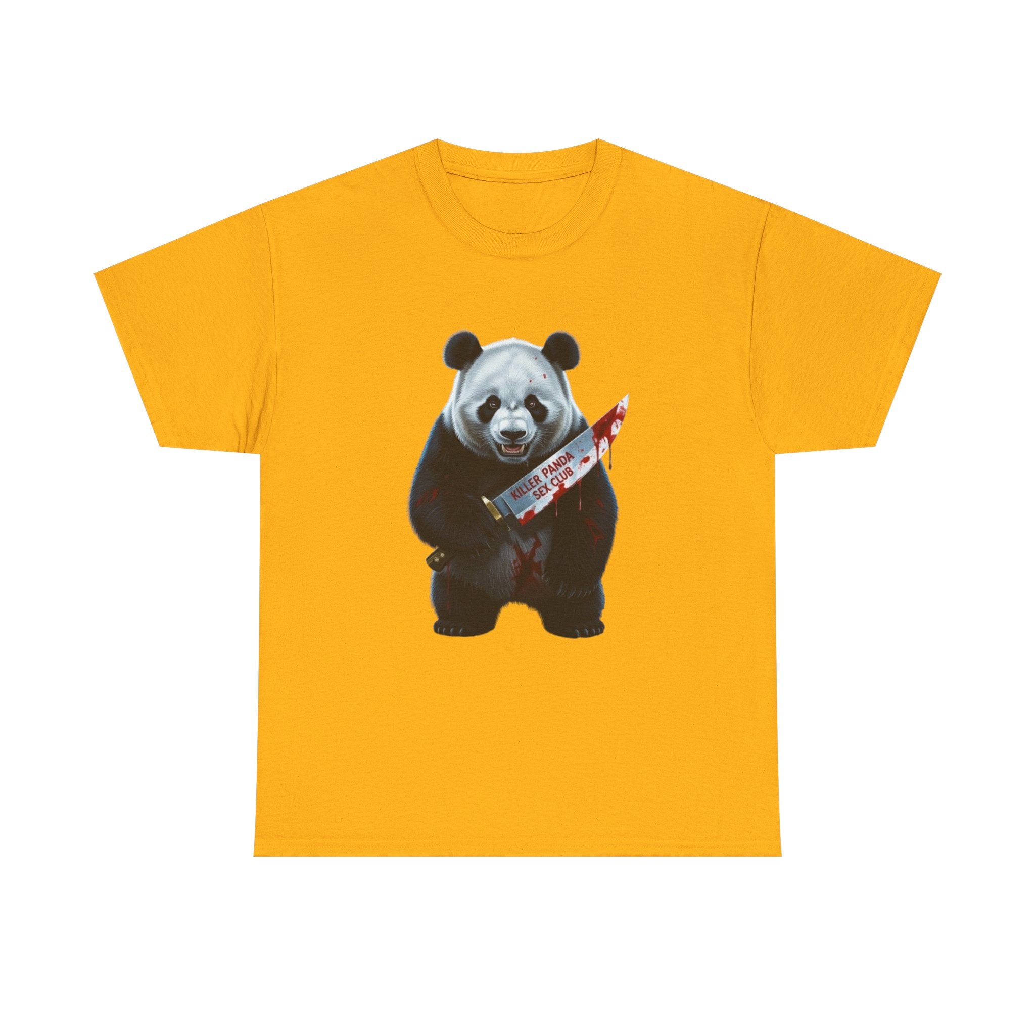 Killer Panda, Unisex Cotton Tee