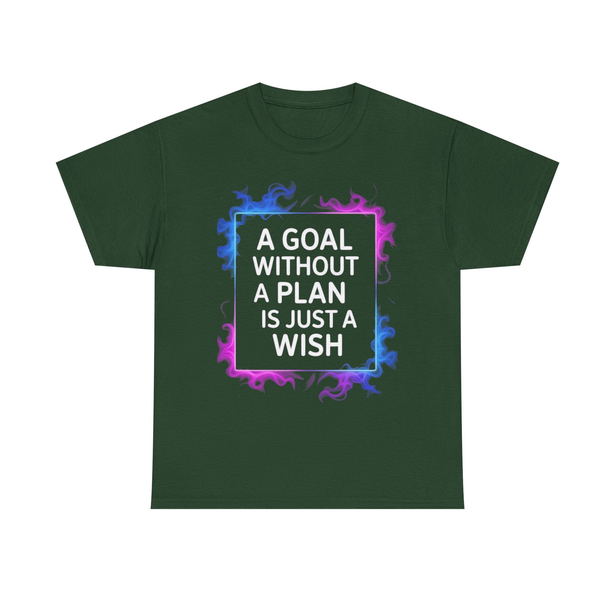 A Goal Without a Plan, Unisex Cotton Tee