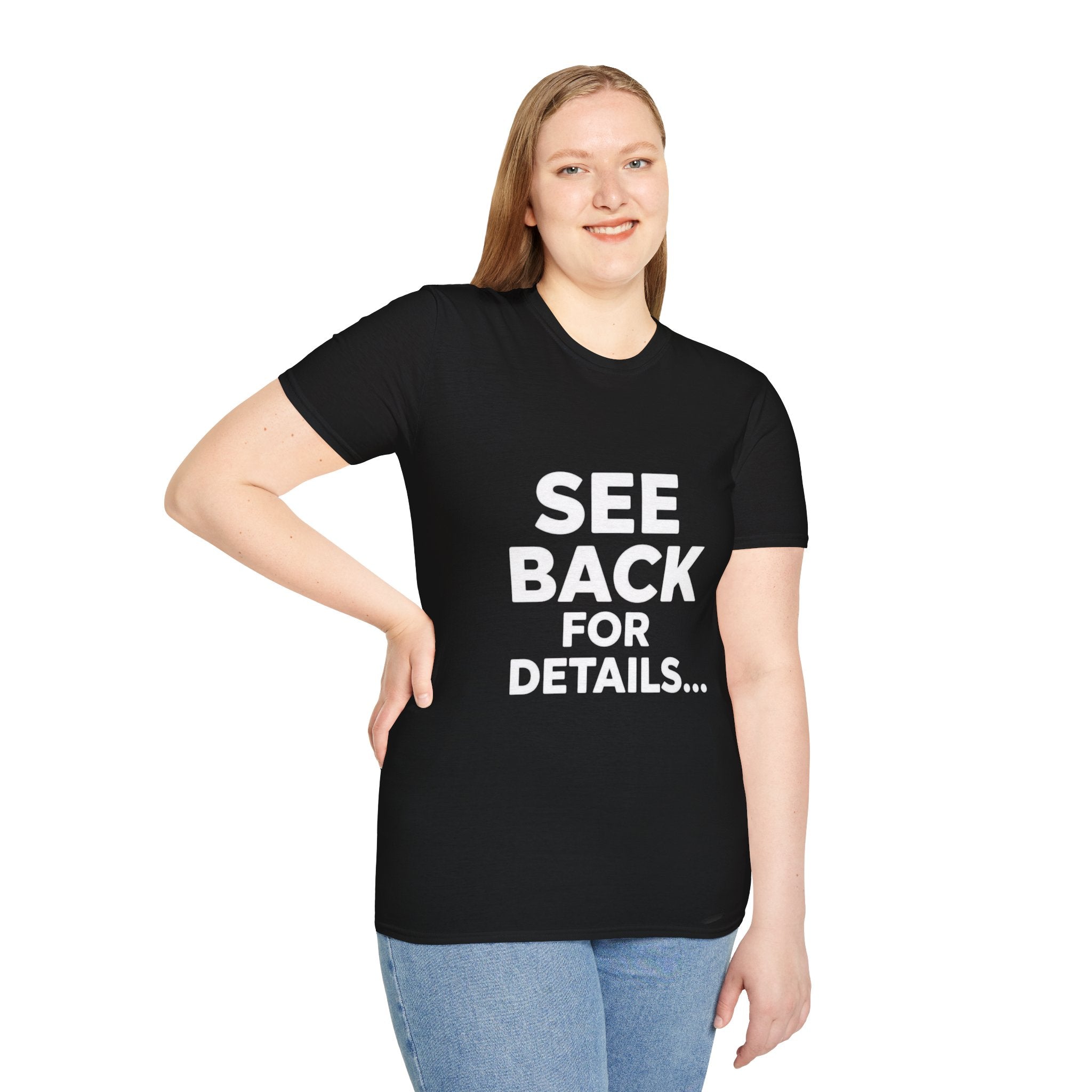 Fu*k Off - Front and Back Printed, Cotton Tee (Soft style)