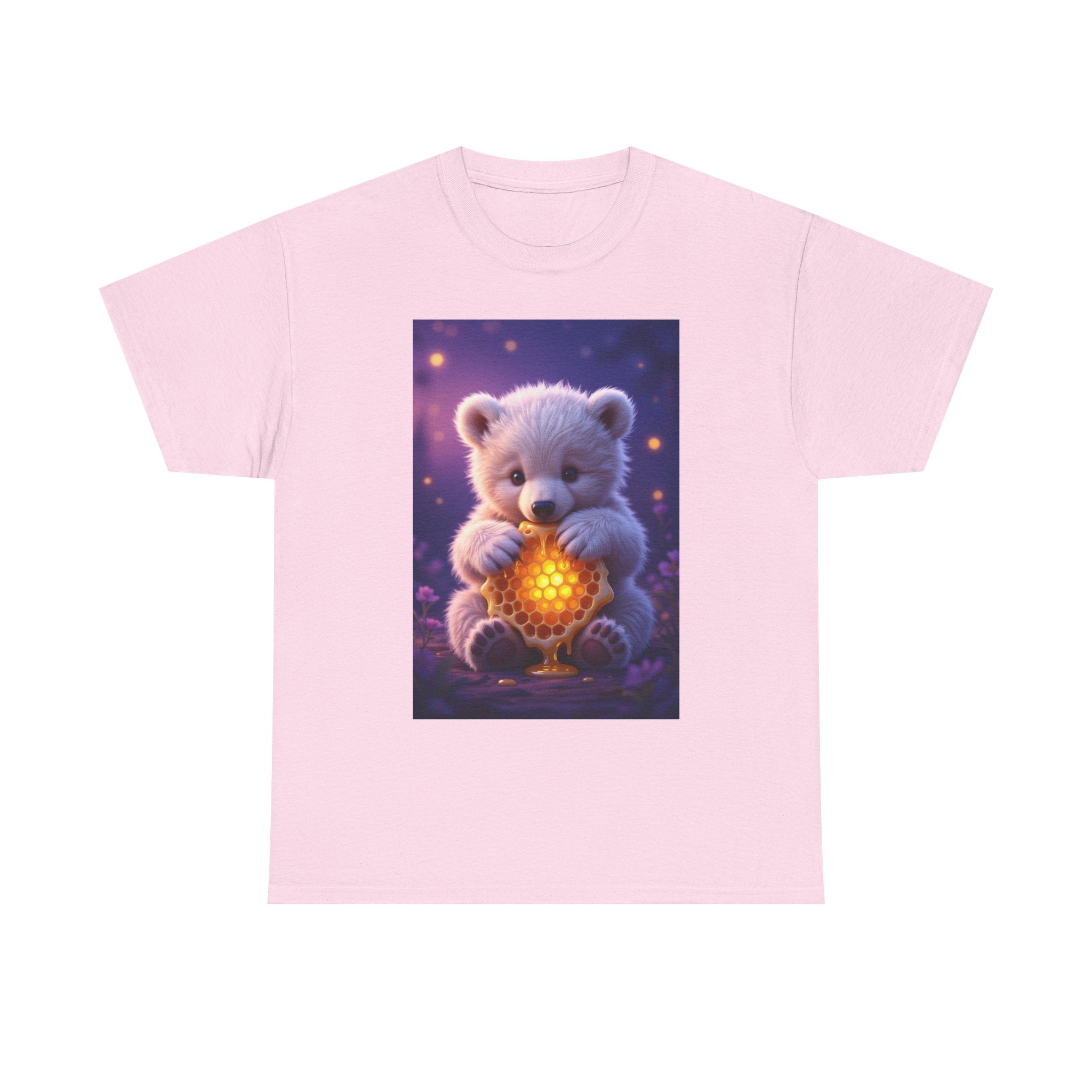 Honey Bear, Unisex Cotton Shirt