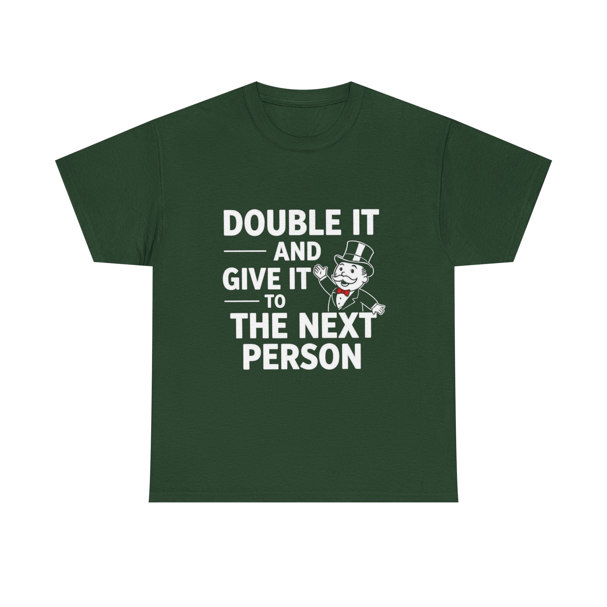 Double It, Unisex Cotton Tee