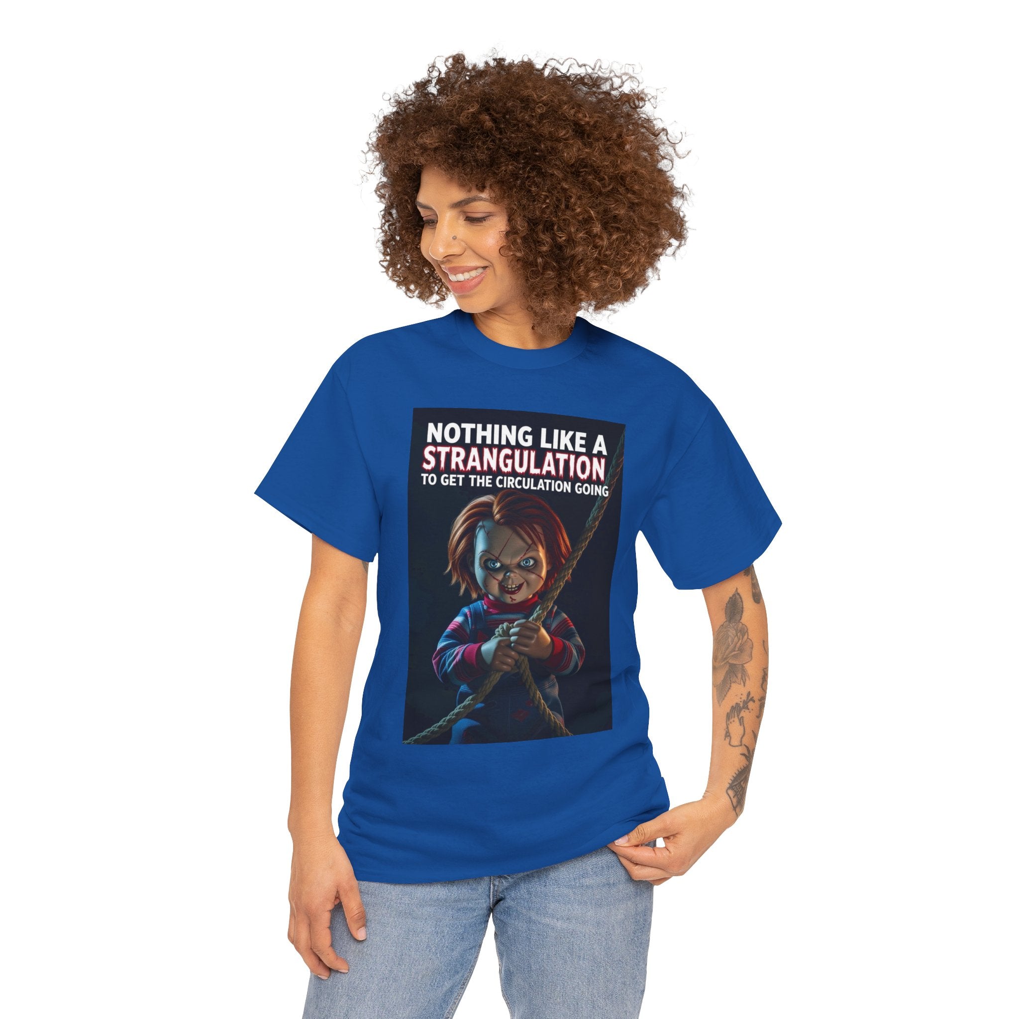 Chucky Strangulation Cotton Tee