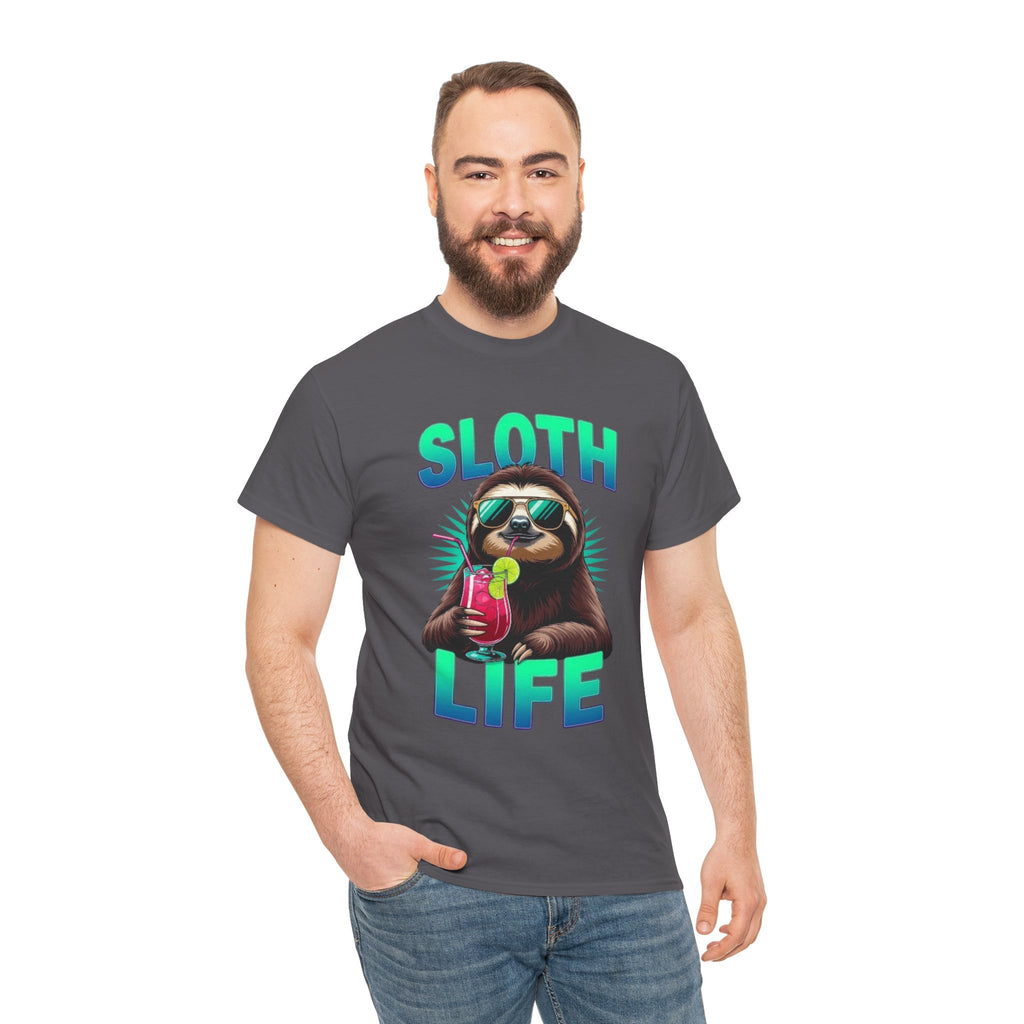 Sloth Life, Unisex  Cotton Tee