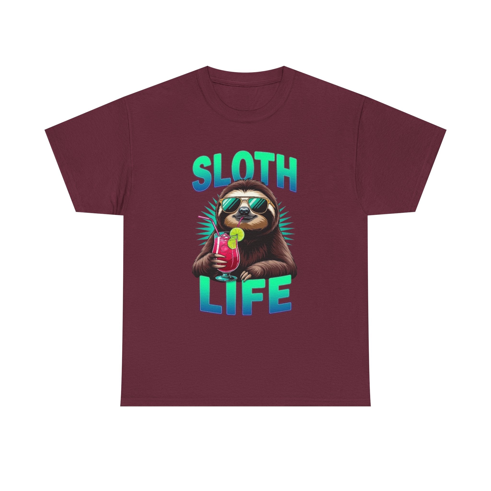 Sloth Life, Unisex  Cotton Tee