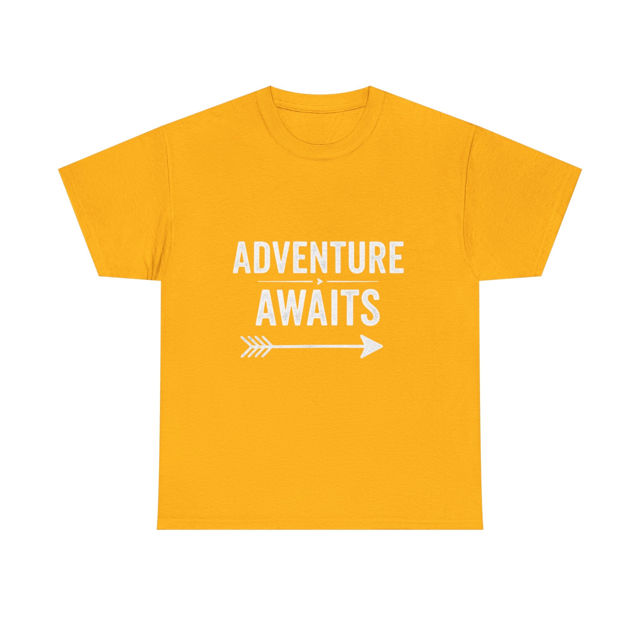 Adventure Awaits, Unisex Cotton Tee