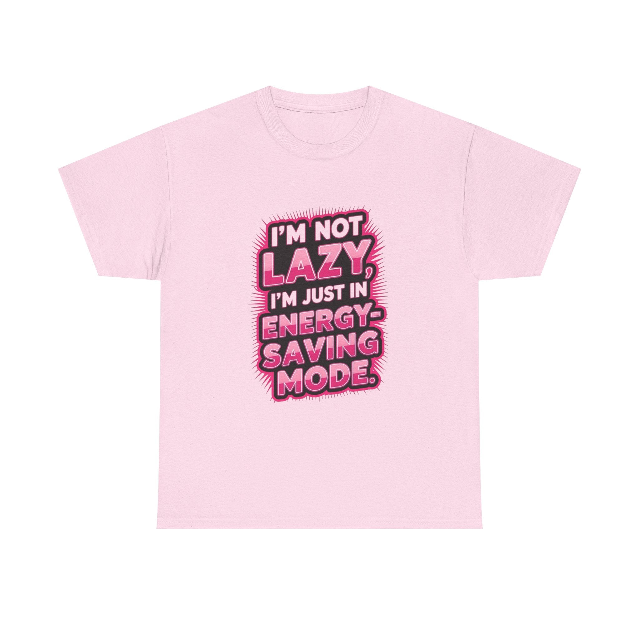 Lazy Energy-Saving Mode, Unisex Cotton Shirt