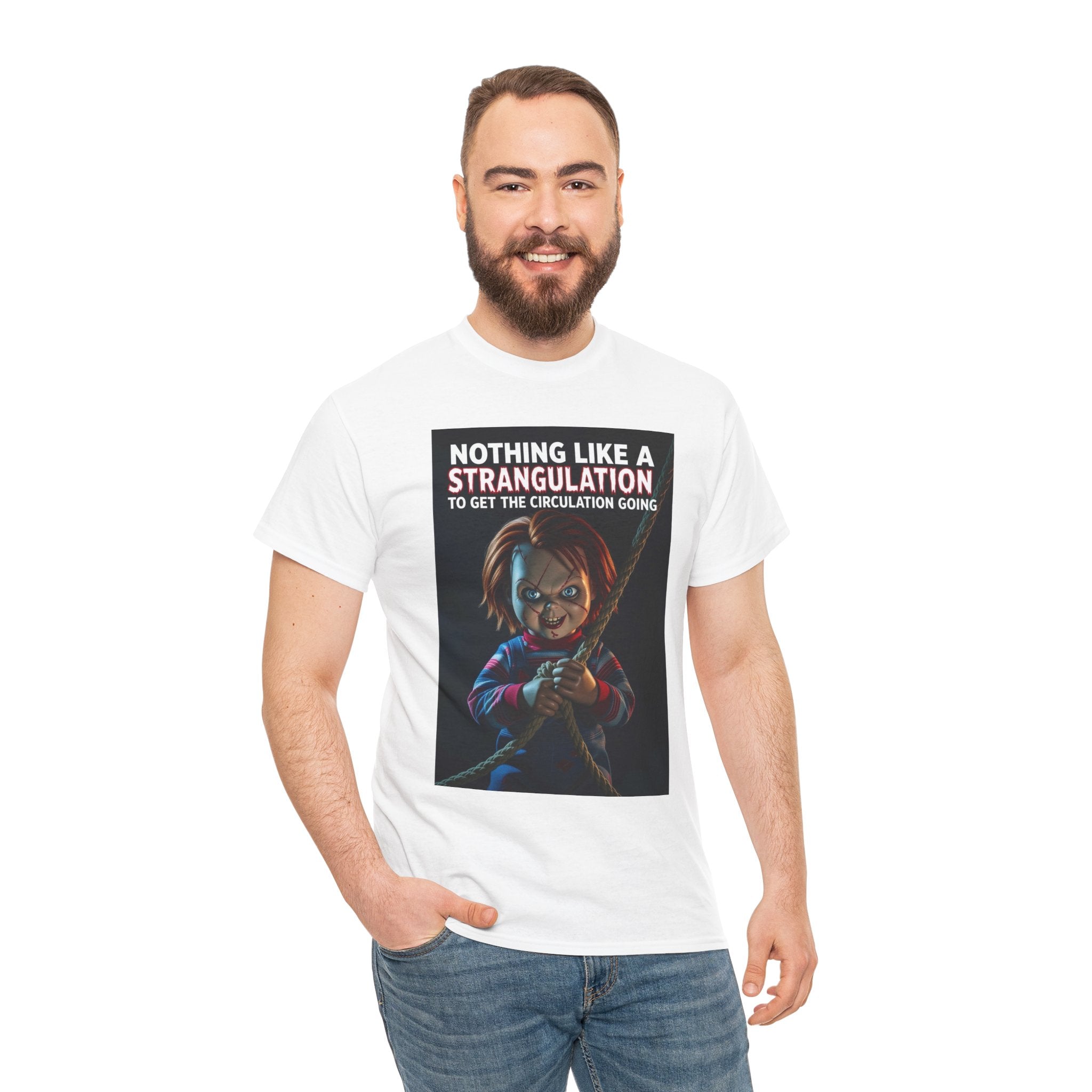 Chucky Strangulation Cotton Tee