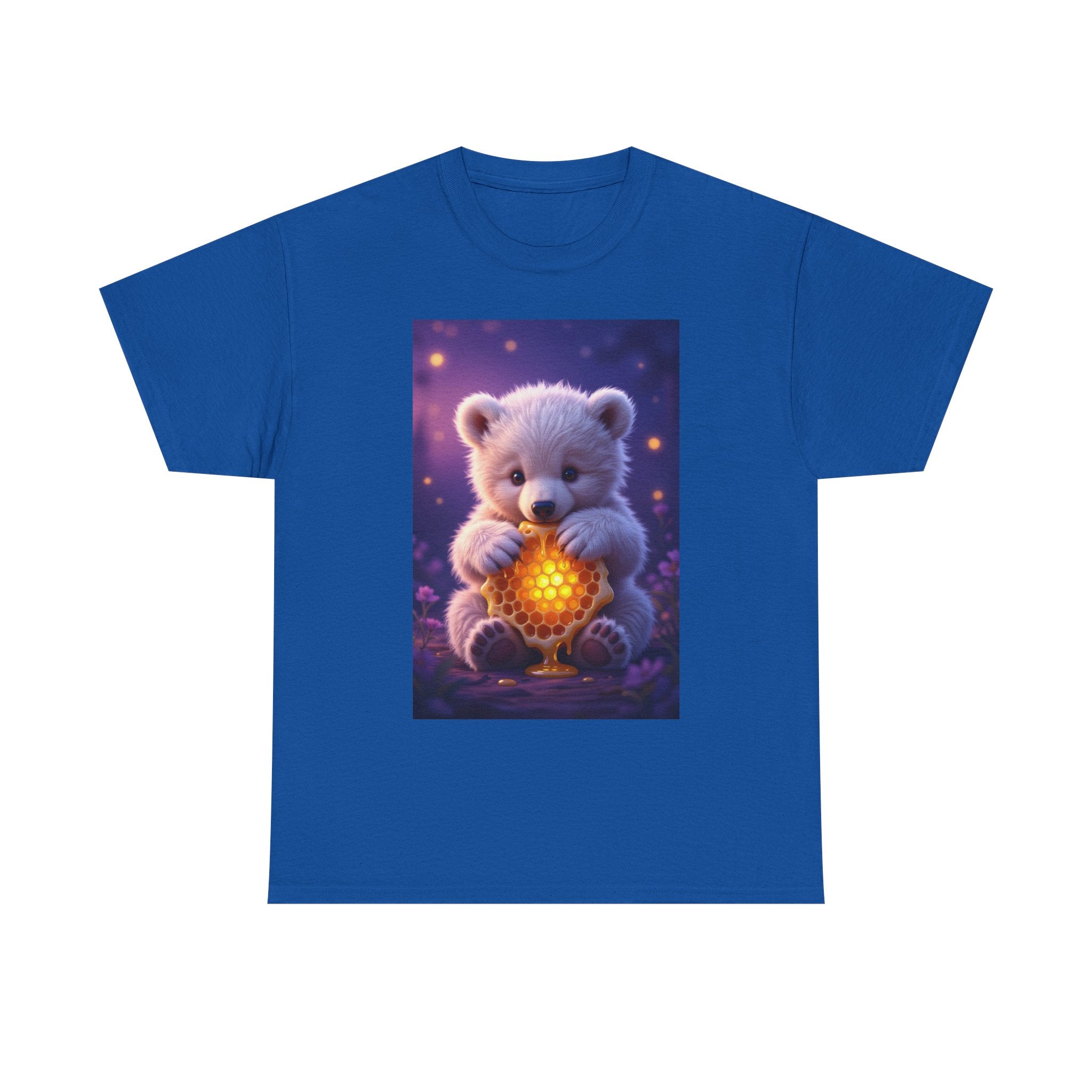 Honey Bear, Unisex Cotton Shirt