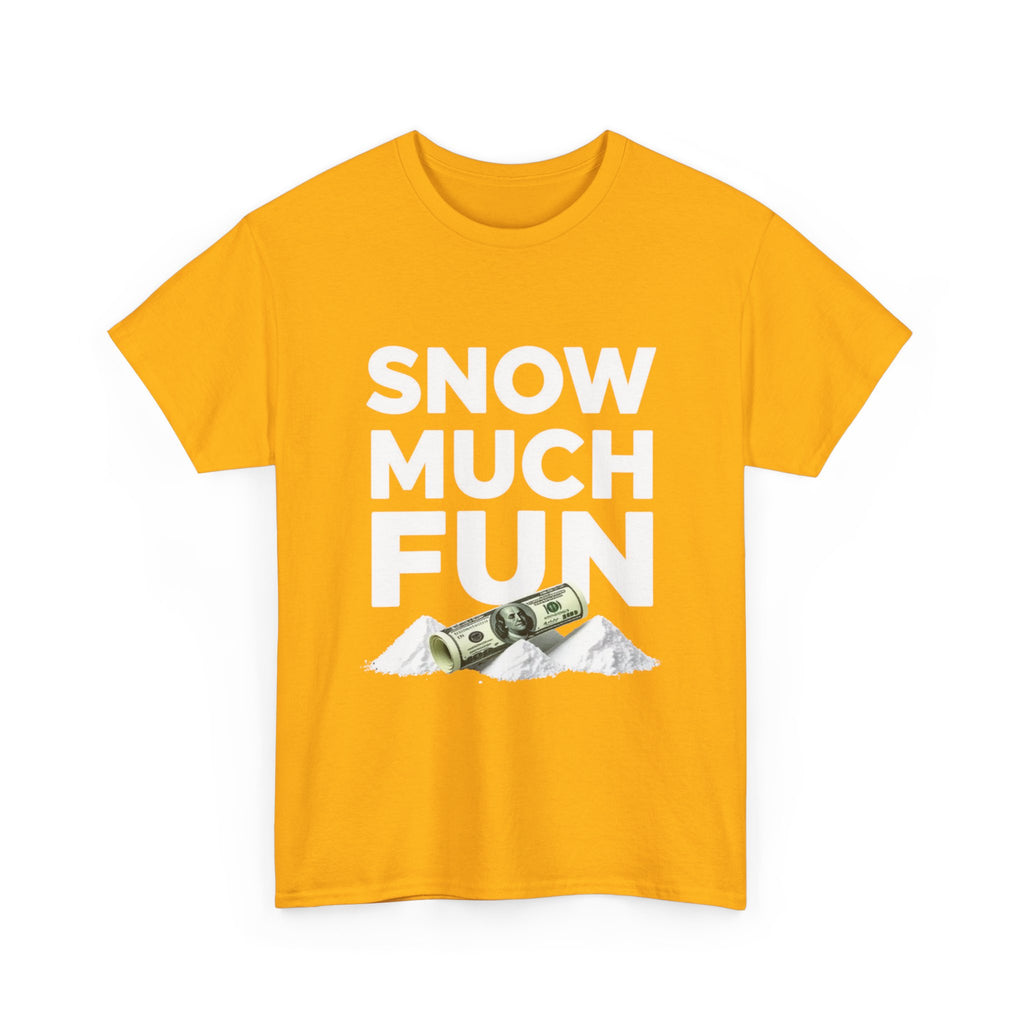 Snow Much Fun, Unisex Cotton Tee