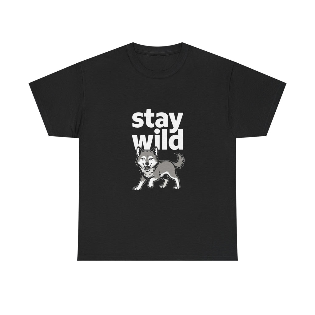 Stay Wild, Unisex Cotton Tee