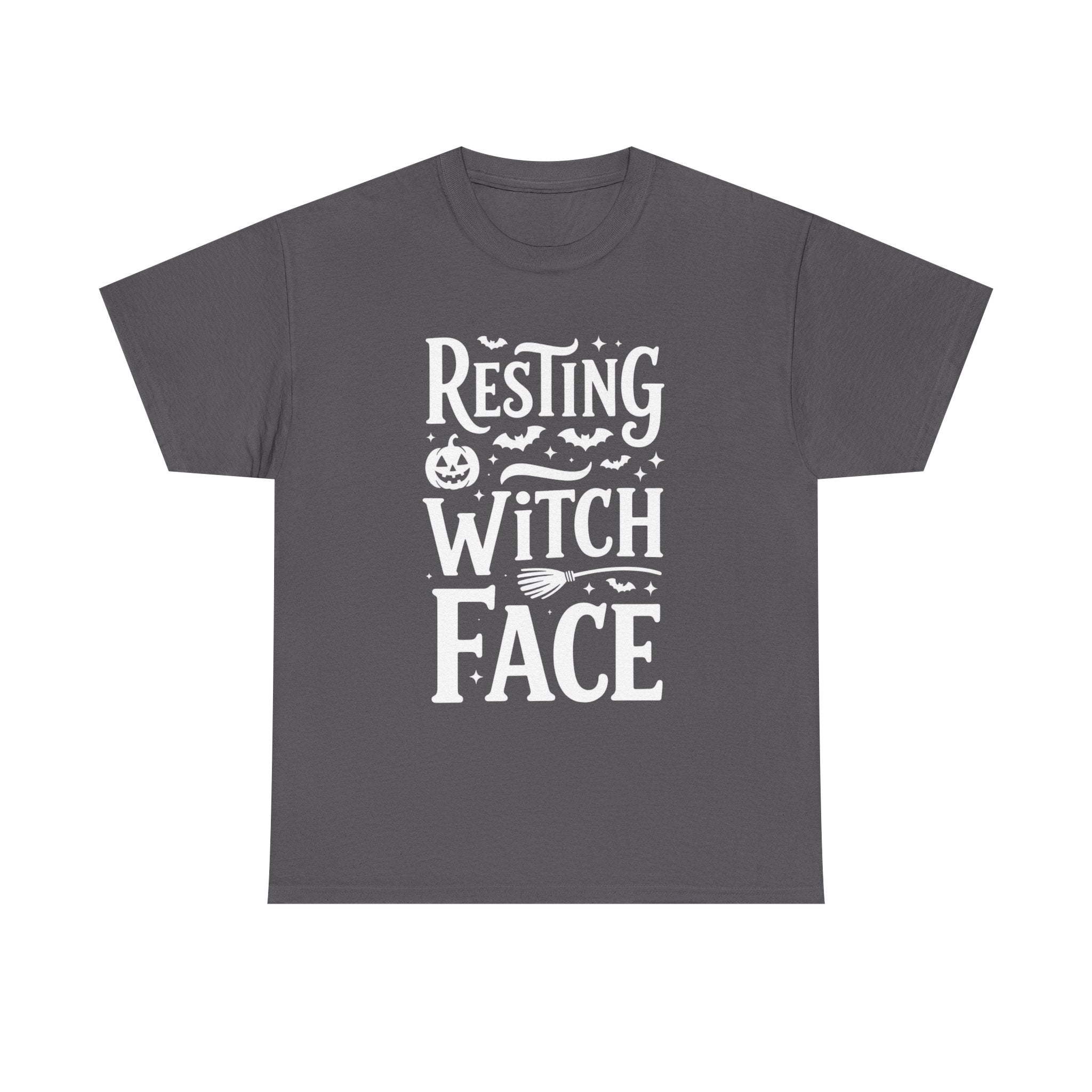 Resting Witch Face, Unisex Cotton Tee