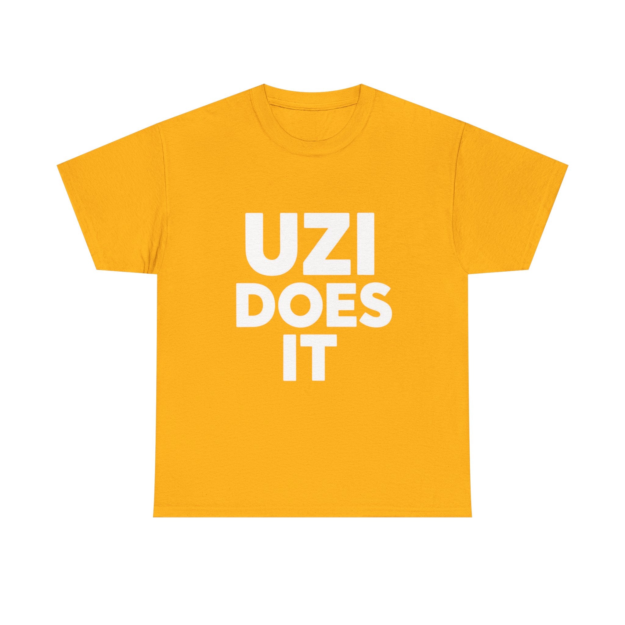 Uzi Does It, Cotton Tee