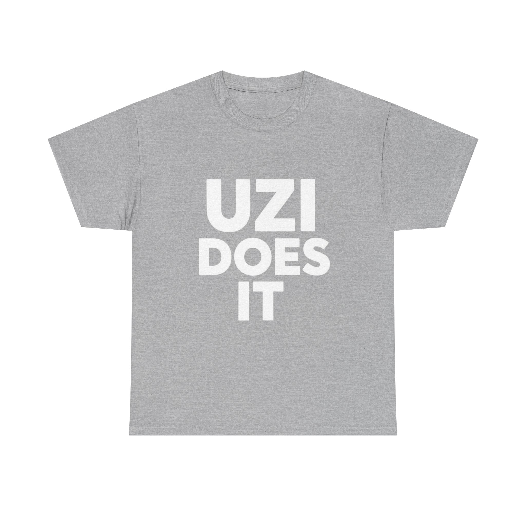 Uzi Does It, Cotton Tee
