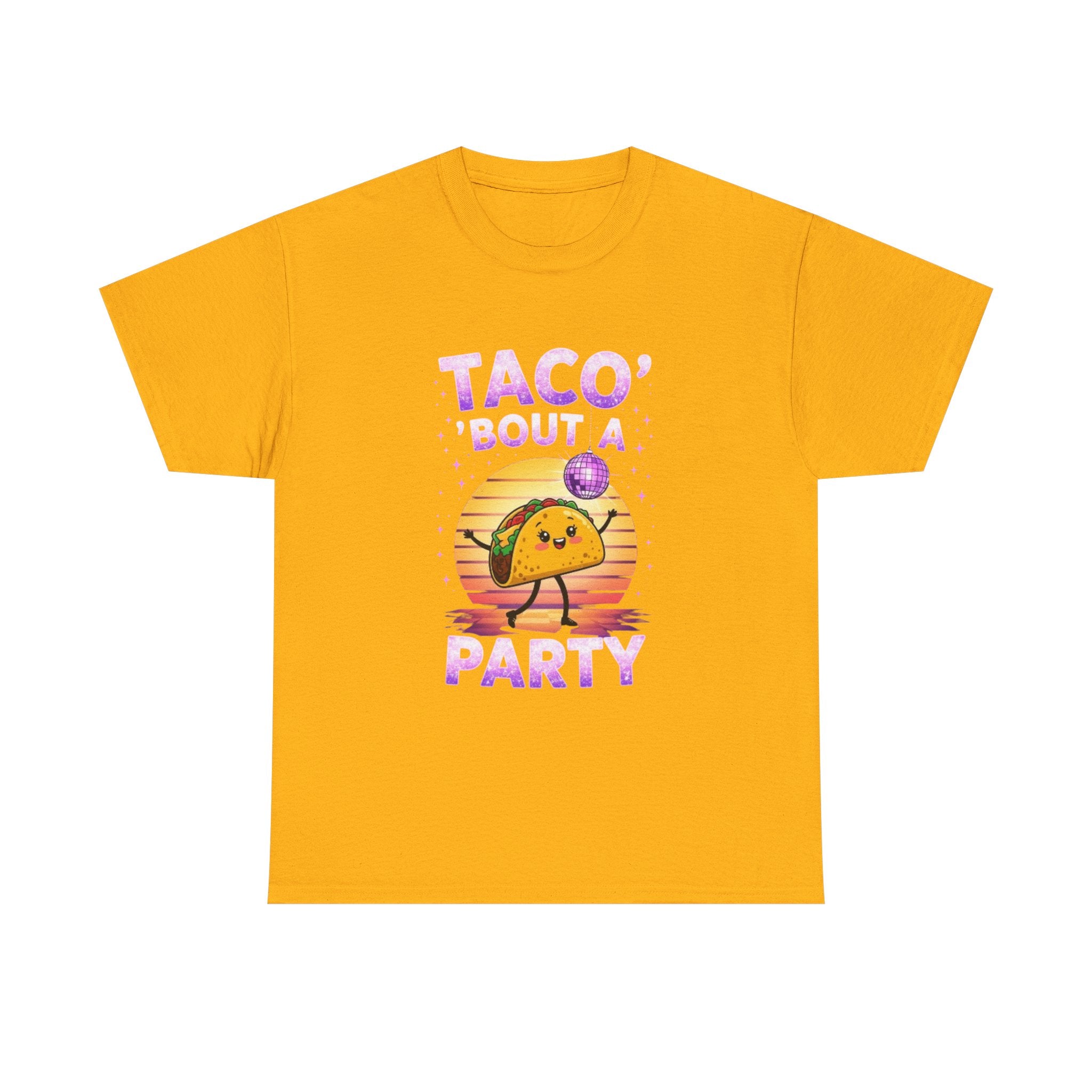 Taco Party, Unisex Cotton Tee