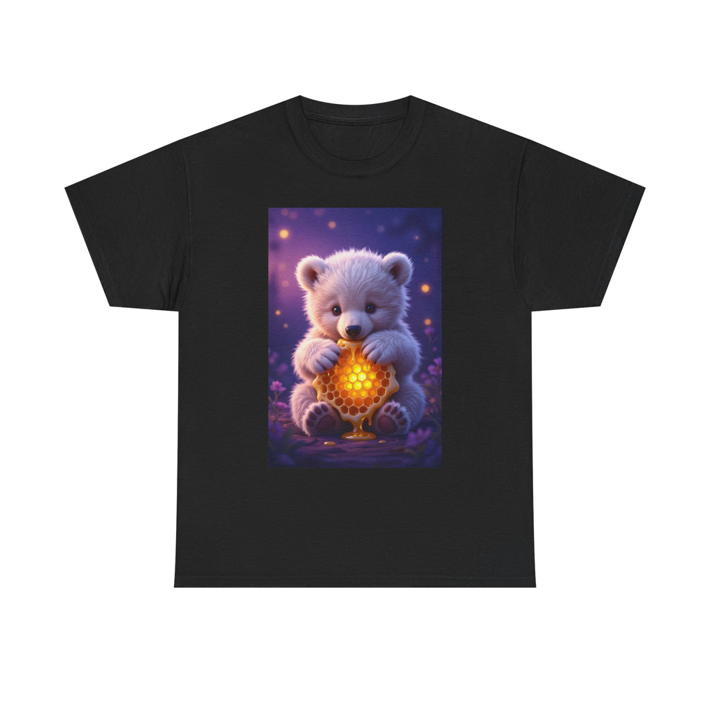 Honey Bear, Unisex Cotton Shirt